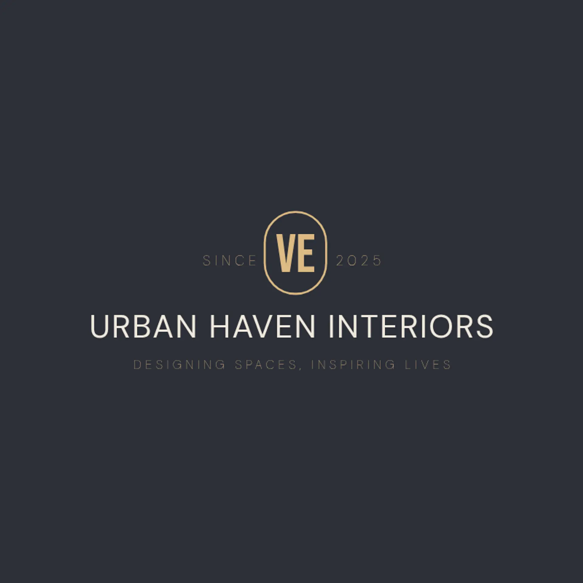 AuraSpaces logo for interior design