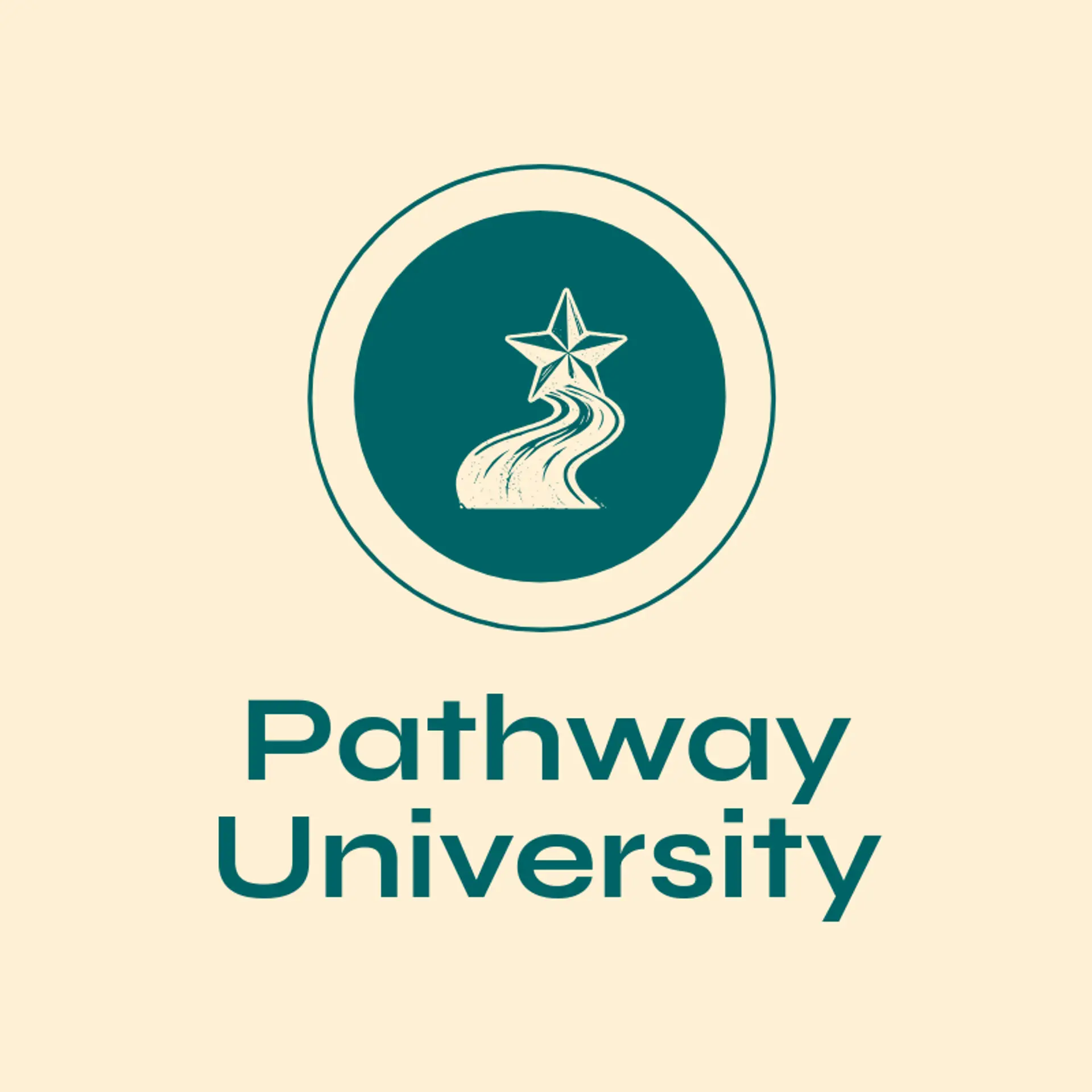 Pathway University logo for university