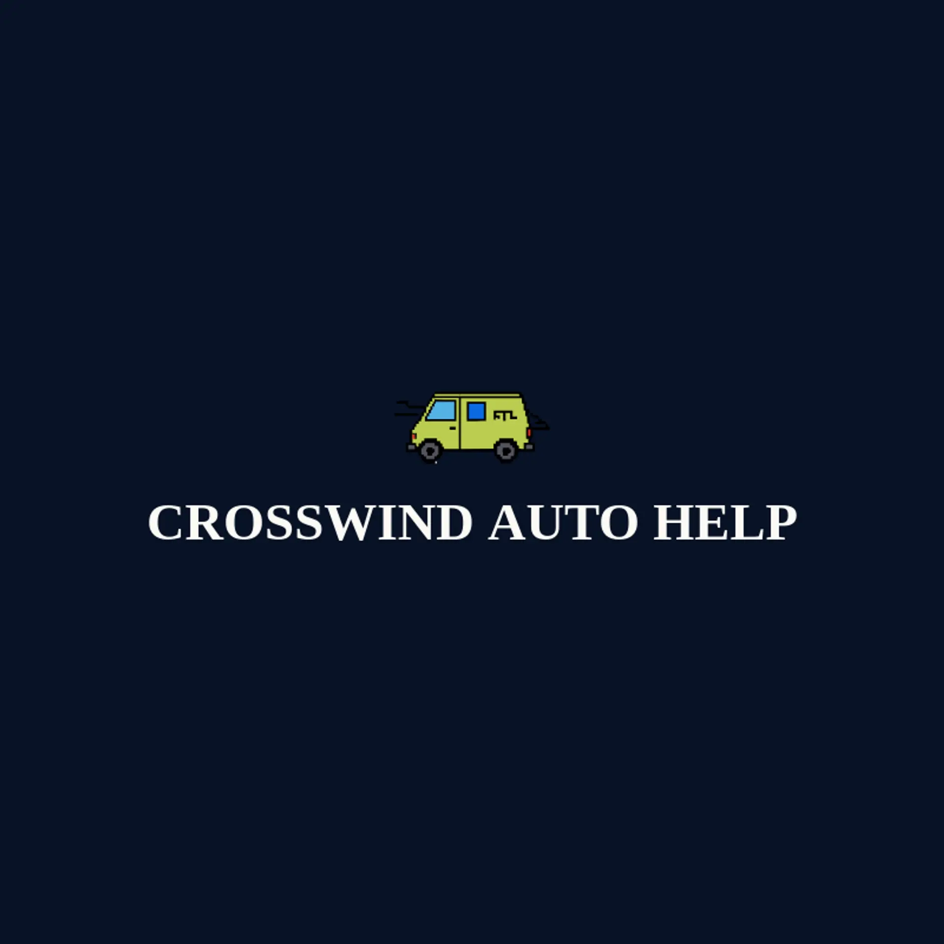 Crosswind Auto Help logo for roadside assistance