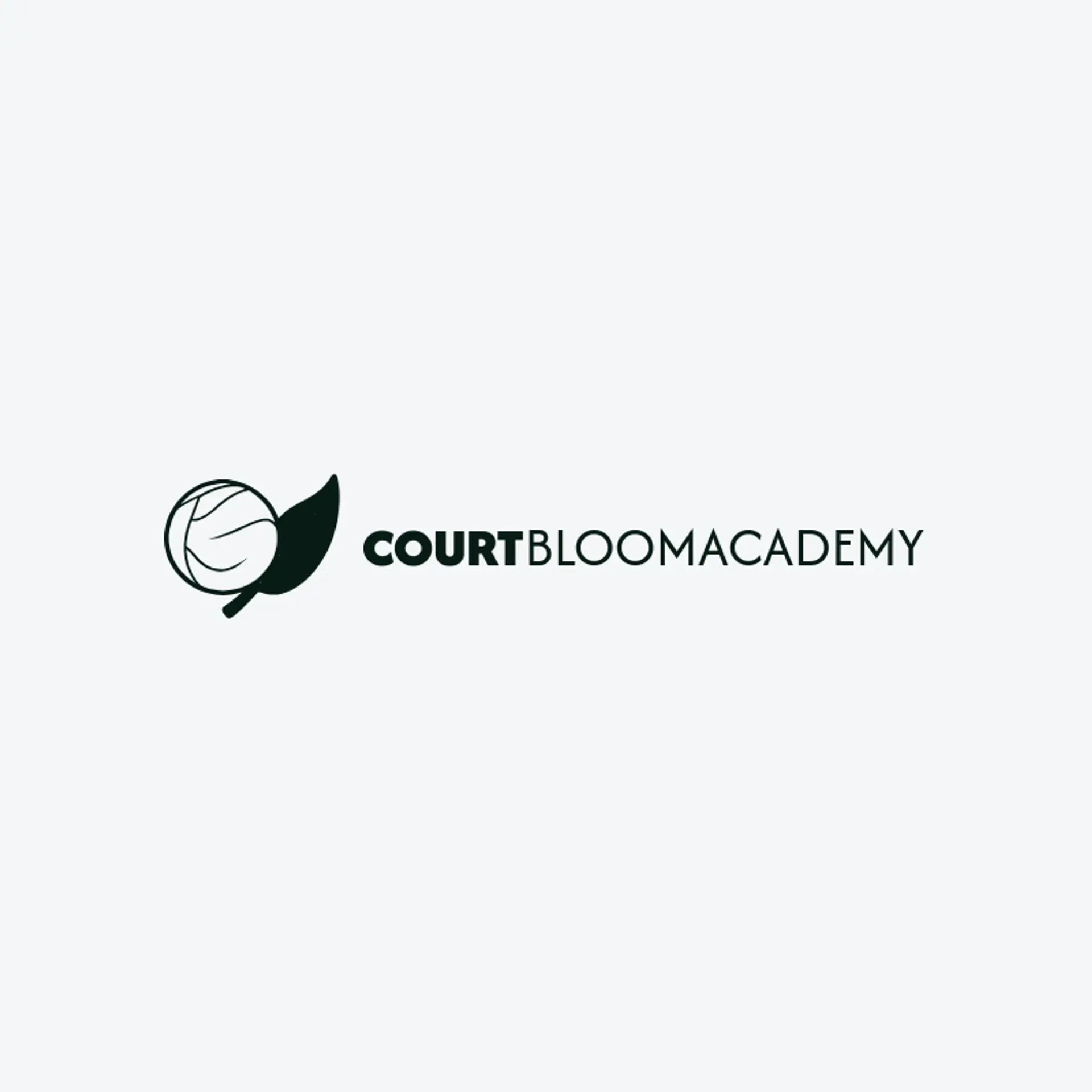 Court Bloom Academy logo for netball