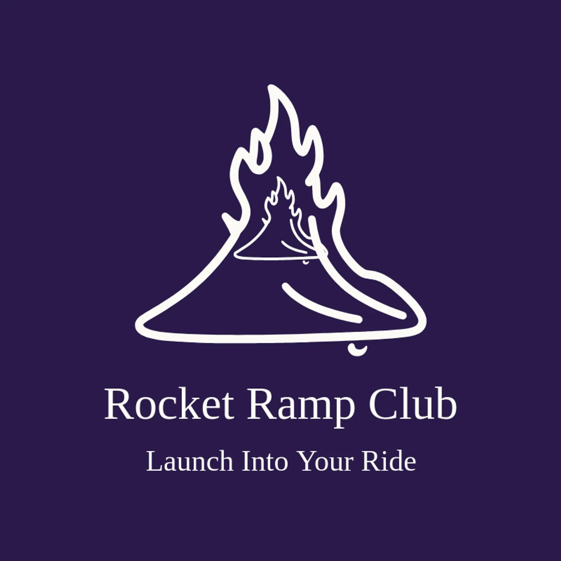 Rocket Ramp Club logo for skate
