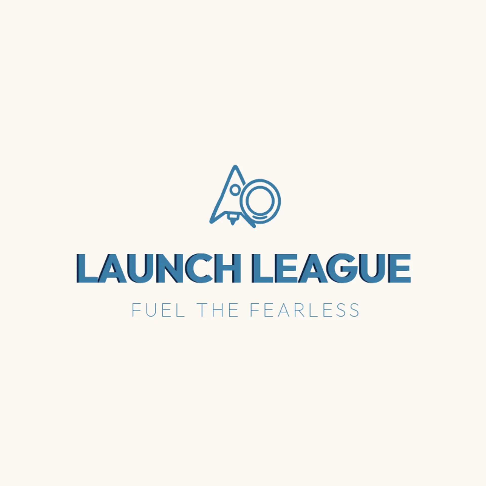 Launch League logo for superhero