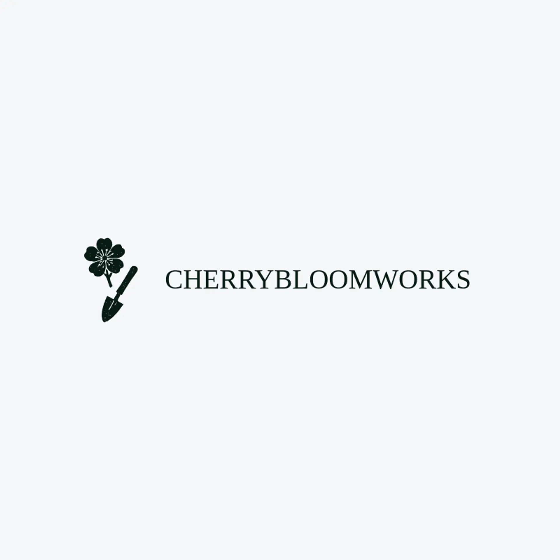 Cherry Bloom Works logo for cherry blossom