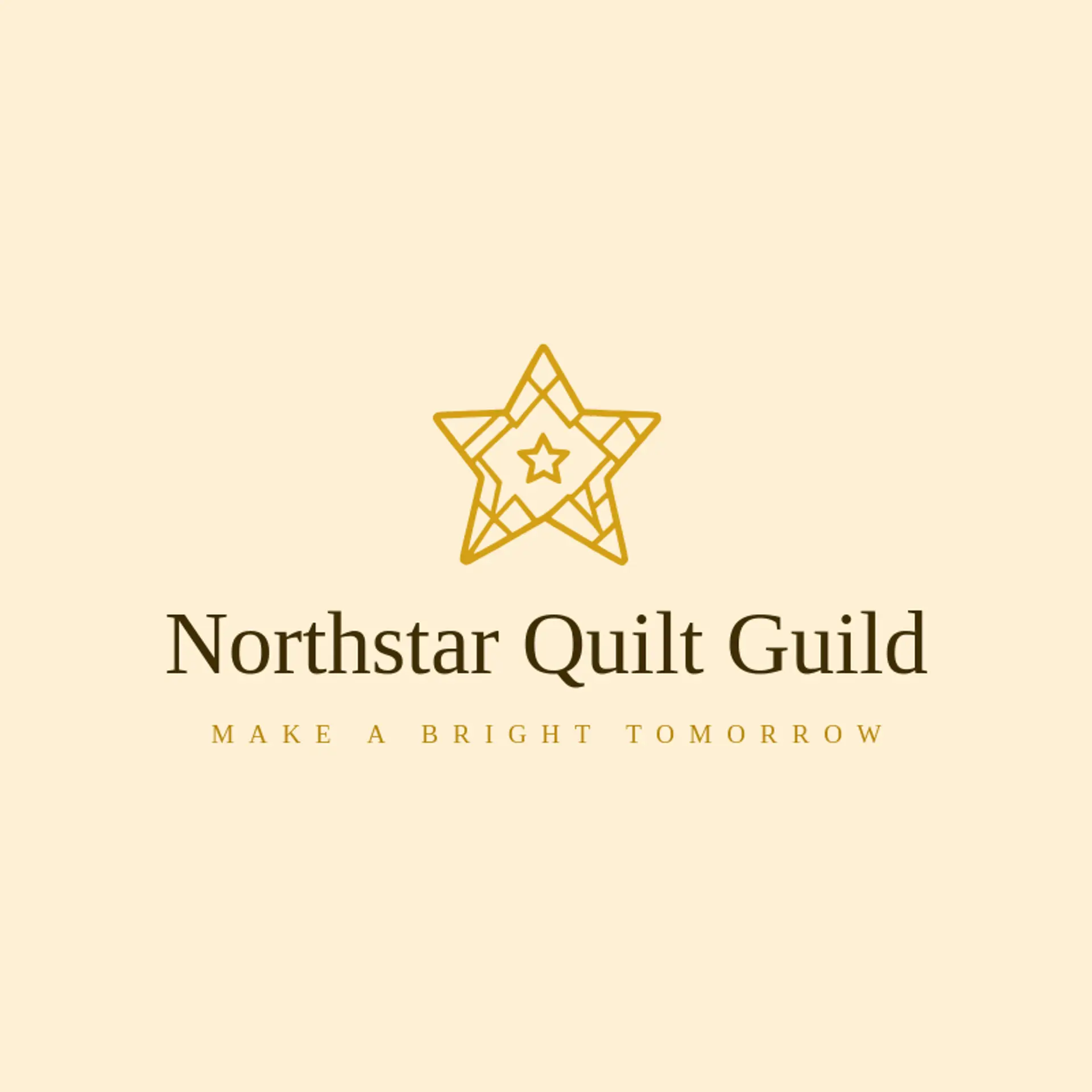 Northstar Quilt Guild logo for stitching