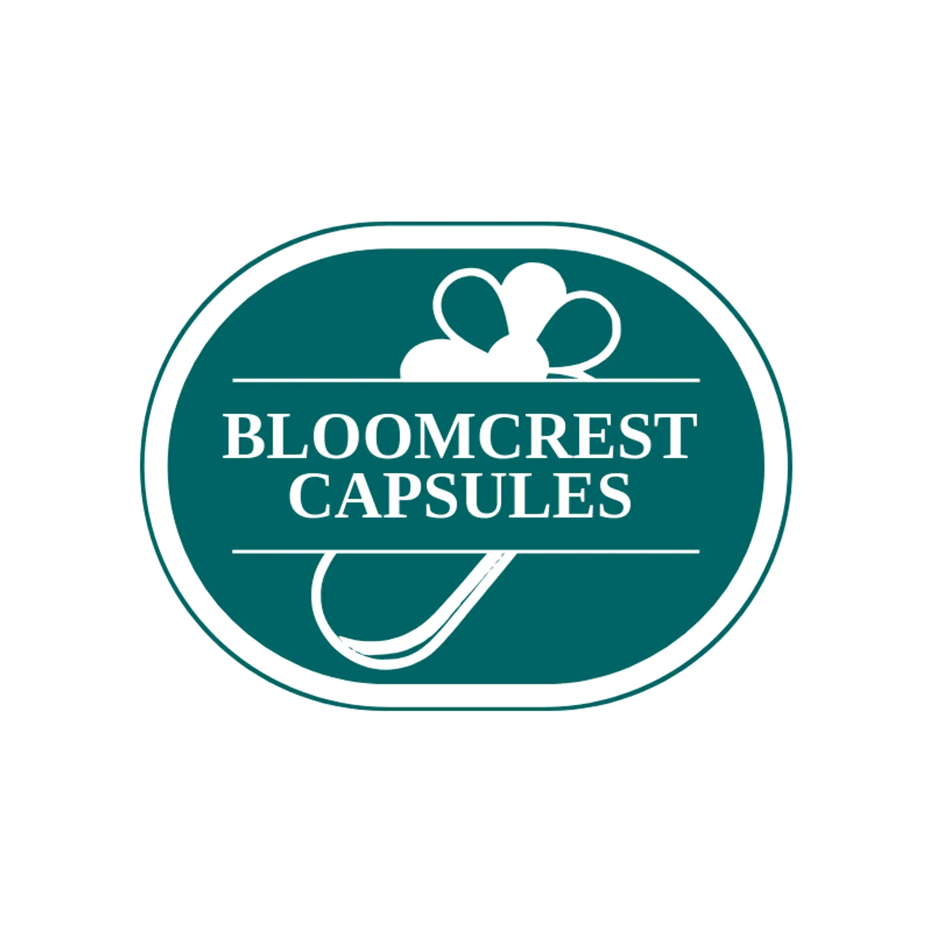 Bloomcrest Capsules logo for pill
