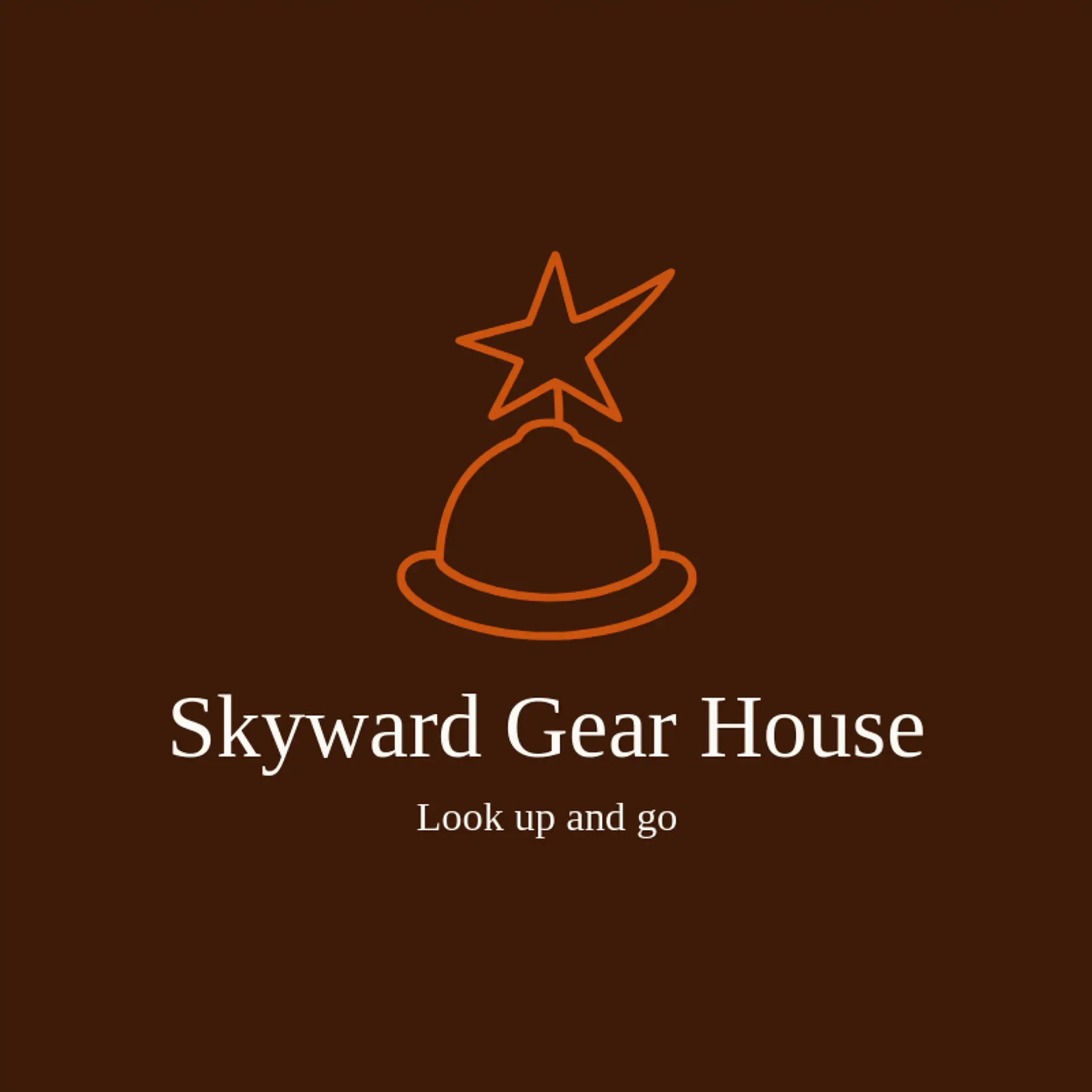 Skyward Gear House logo for helmet