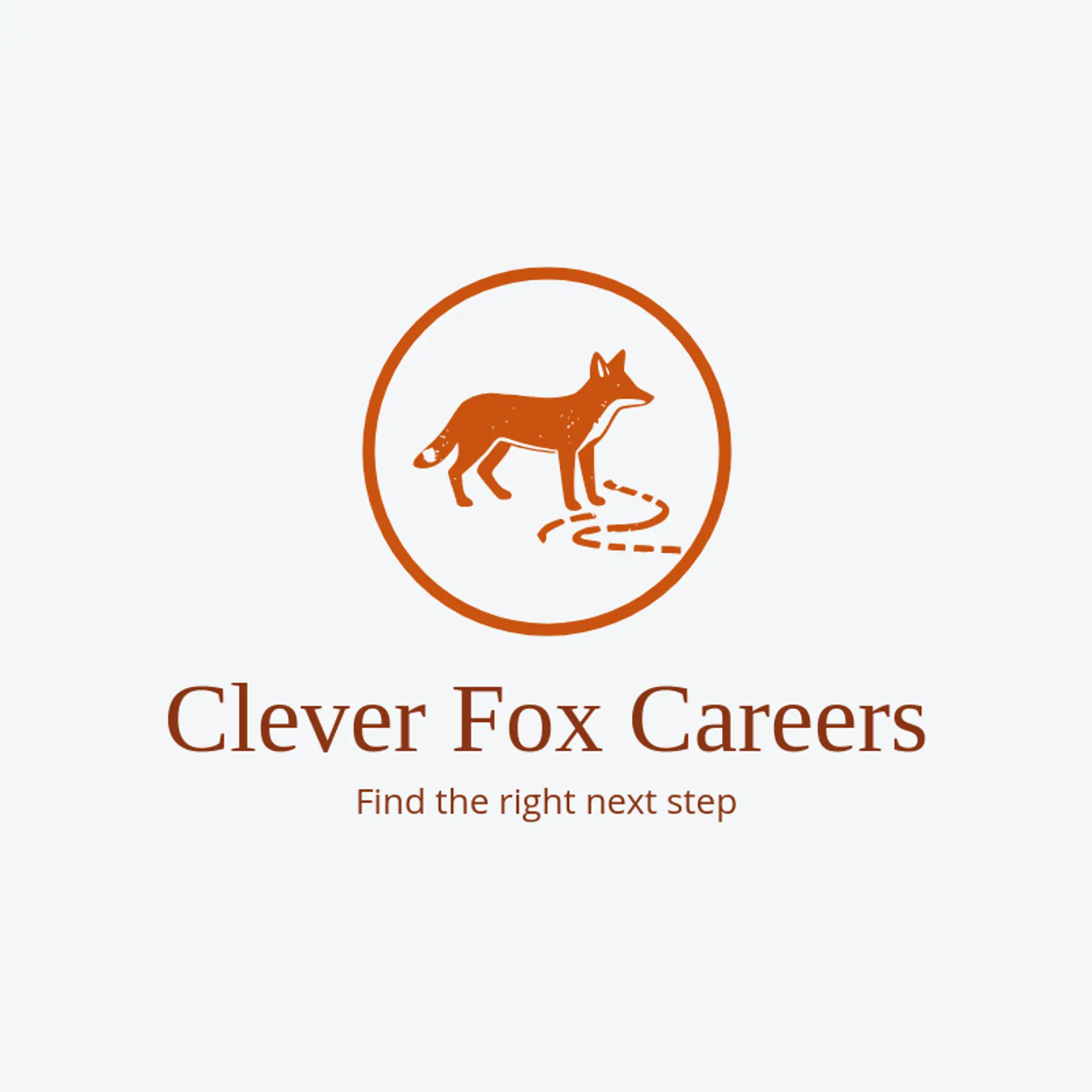 Clever Fox Careers logo for human resources