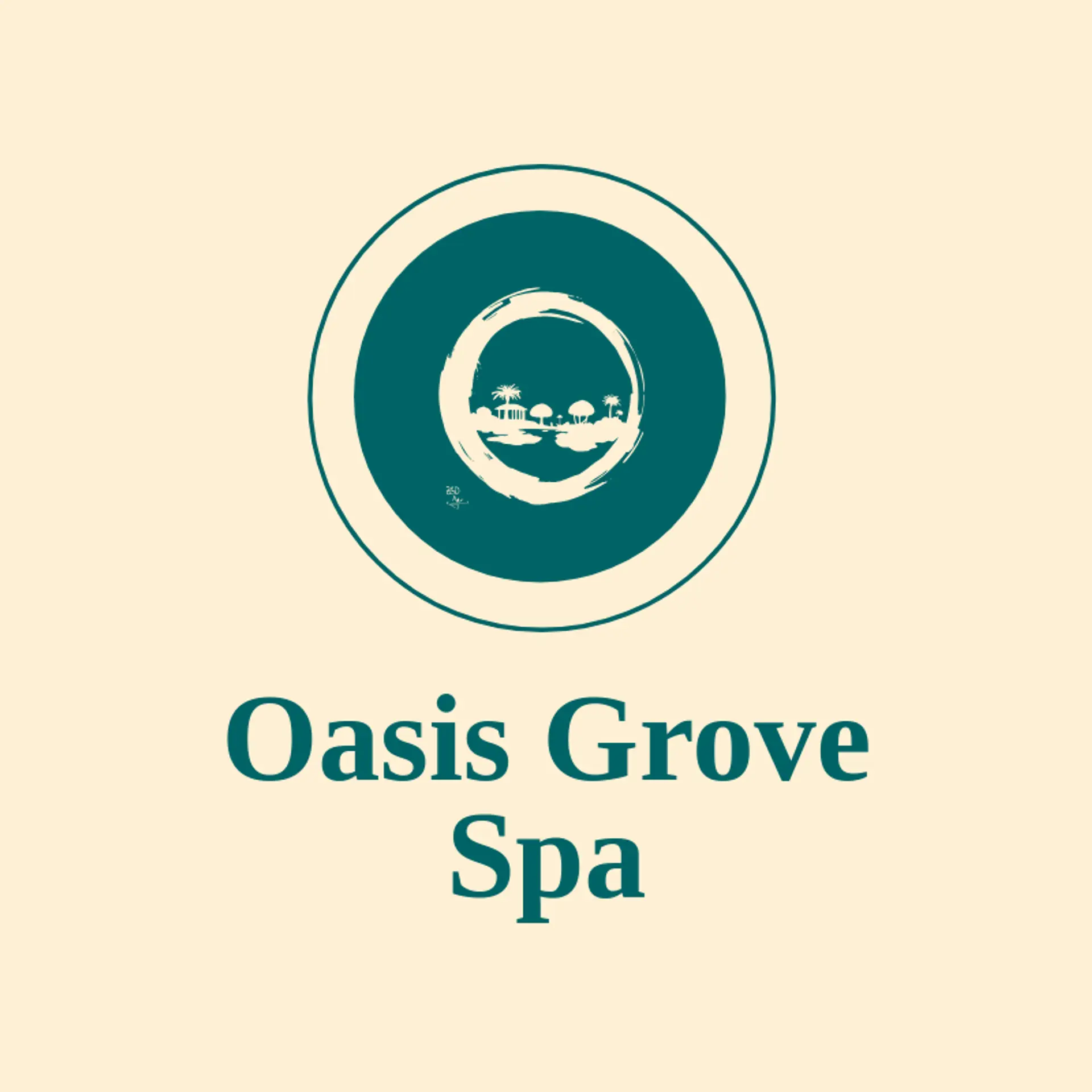 Oasis Grove Spa logo for oasis