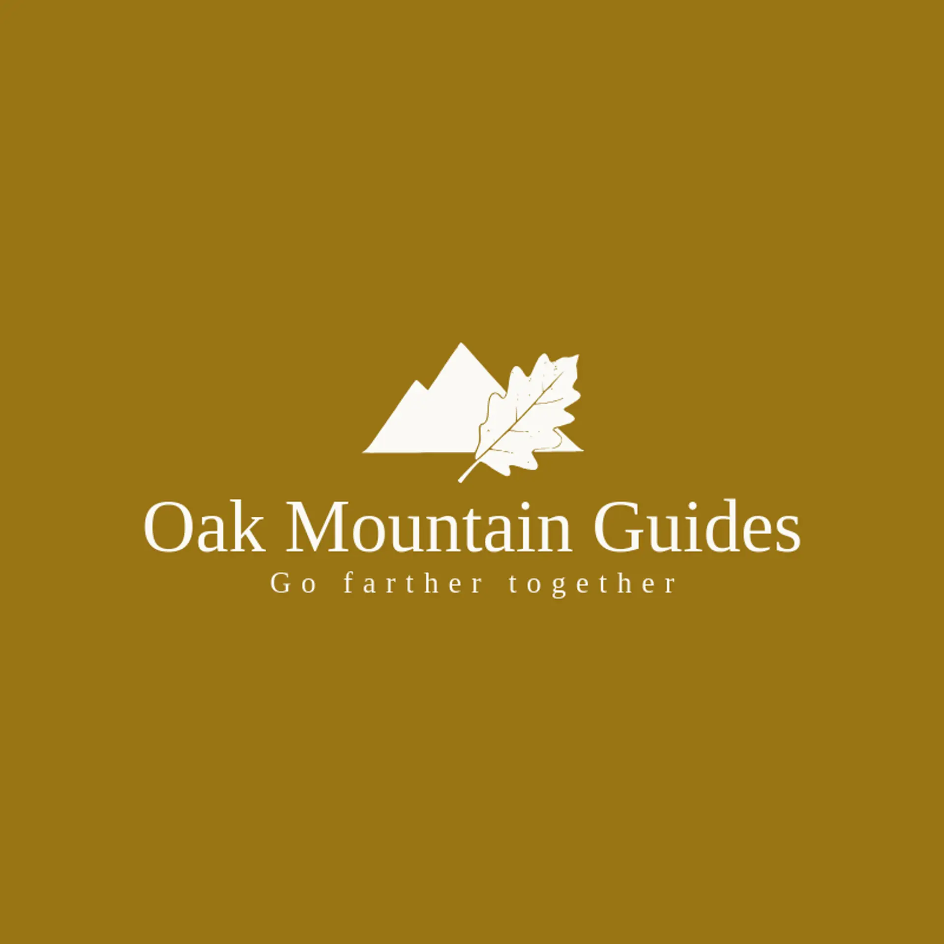 Oak Mountain Guides logo for alabama