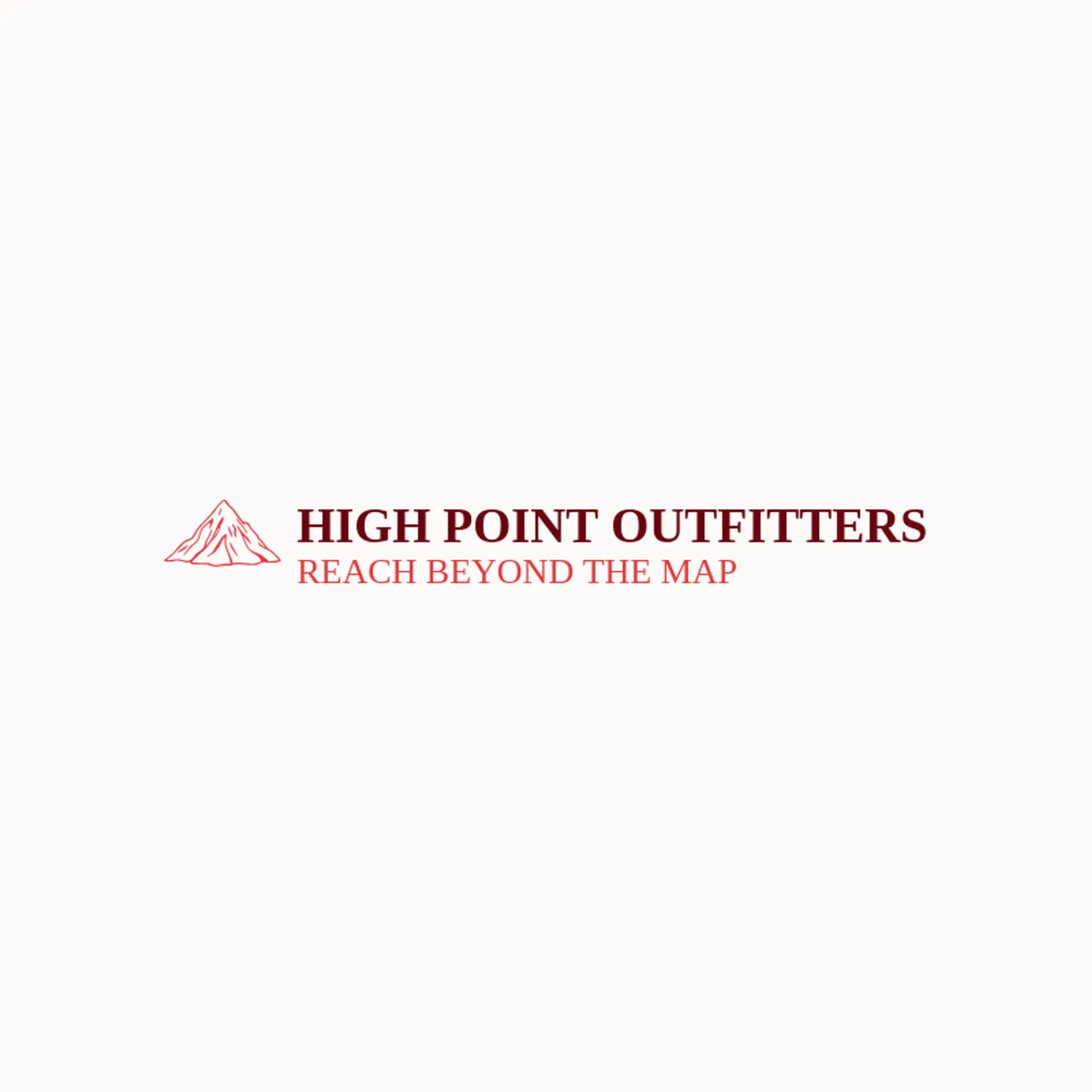 High Point Outfitters logo for peak