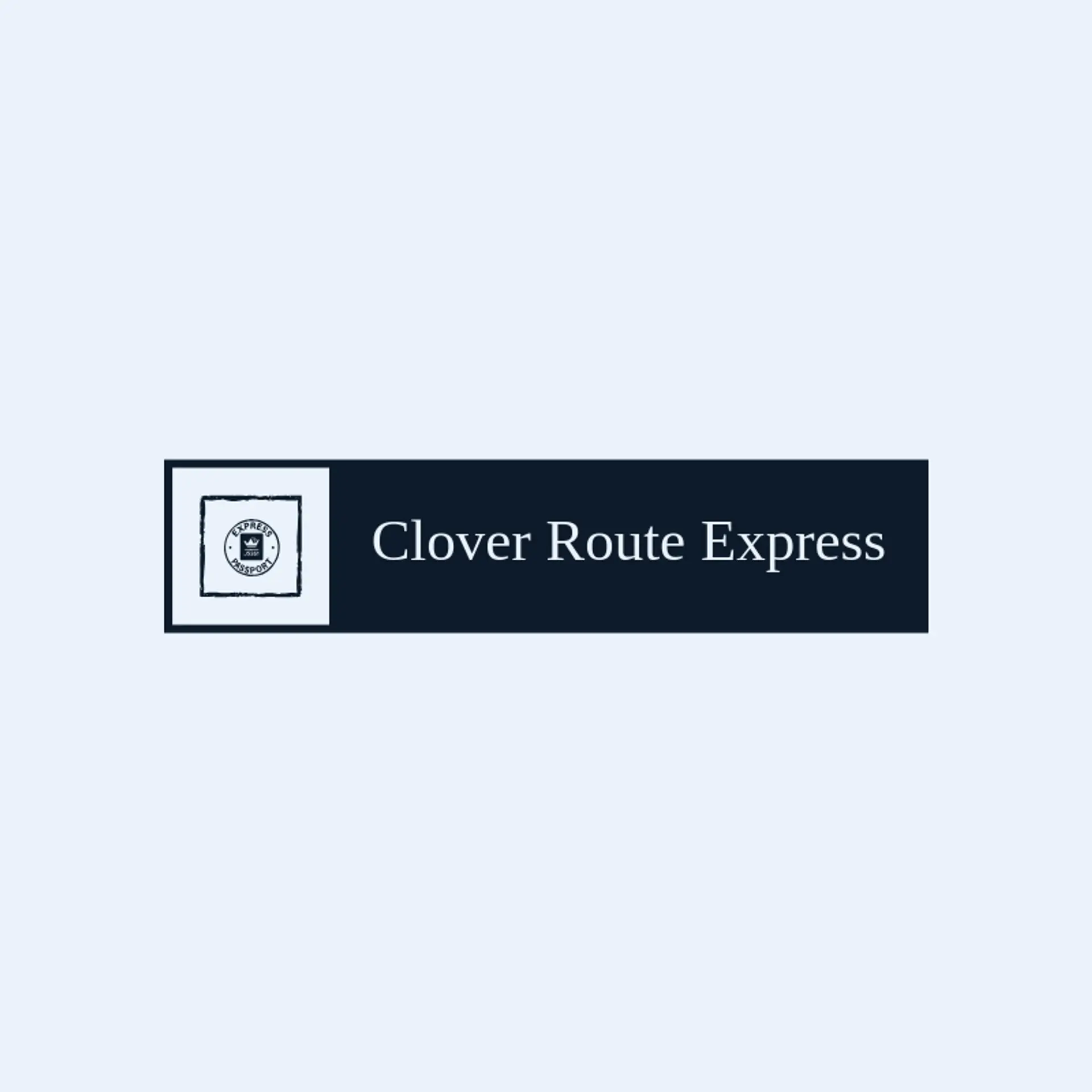 Clover Route Express logo for express