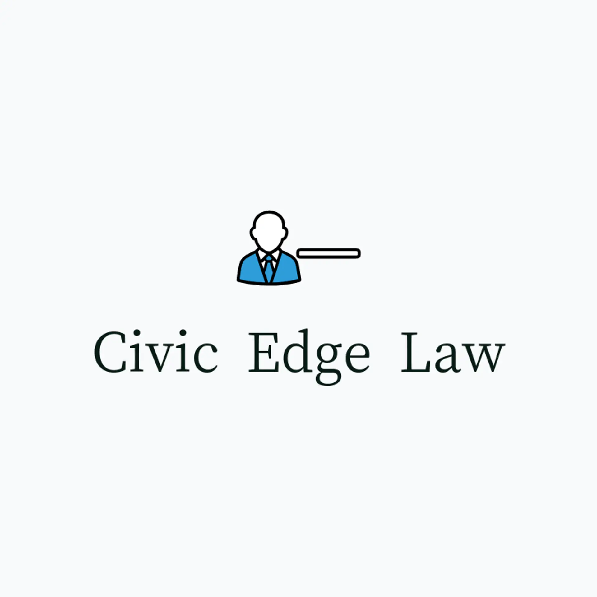 Civic Edge Law logo for lawyer