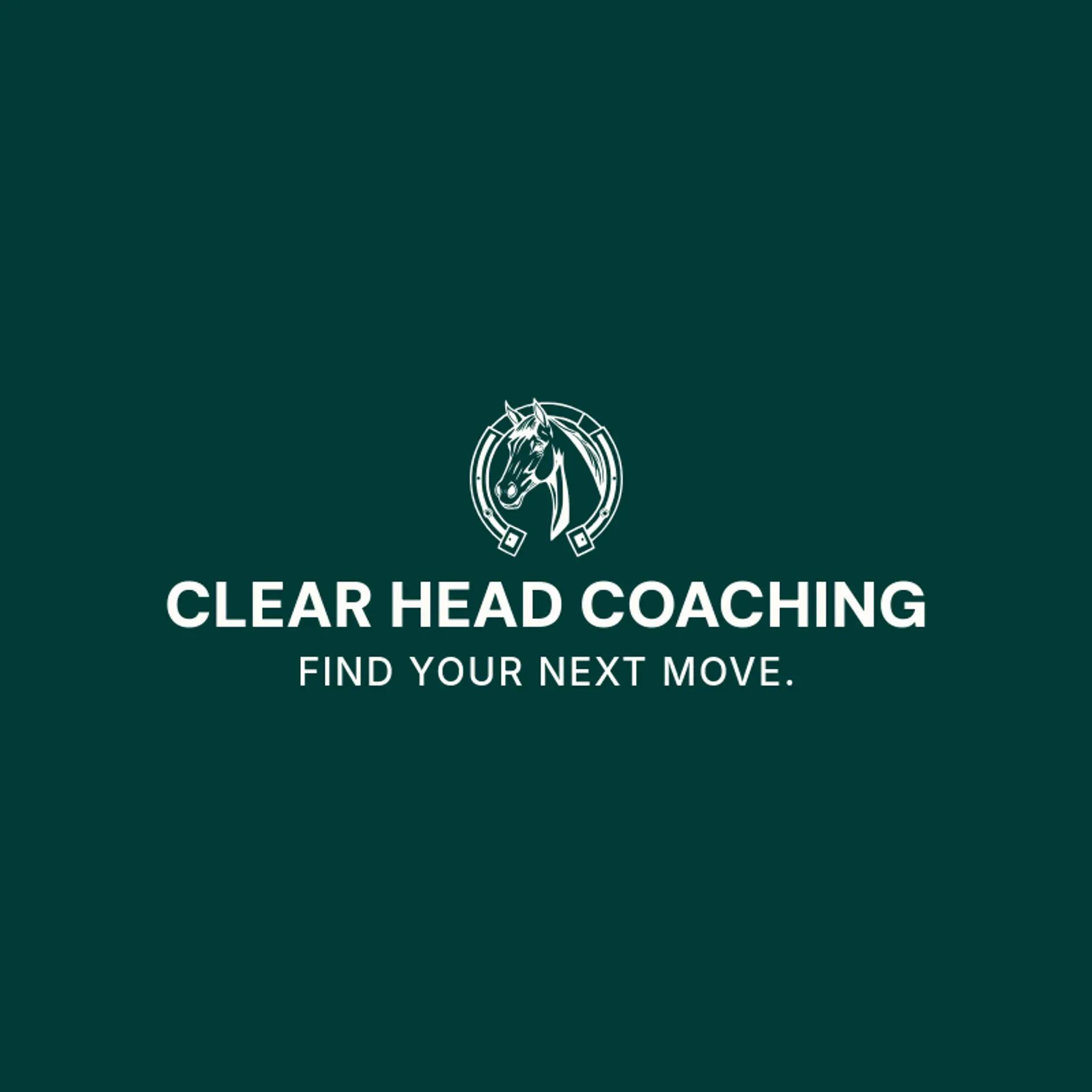 Clear Head Coaching logo for head