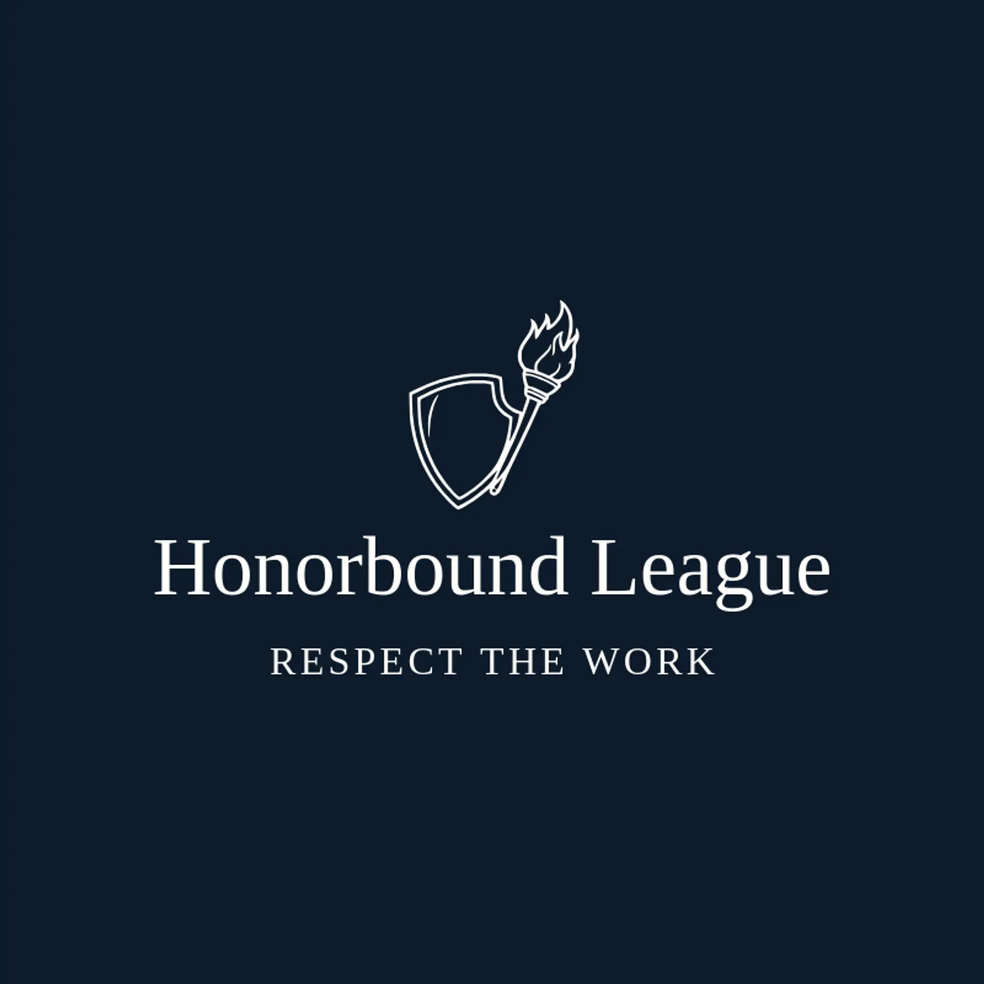 Honorbound League logo for spartan