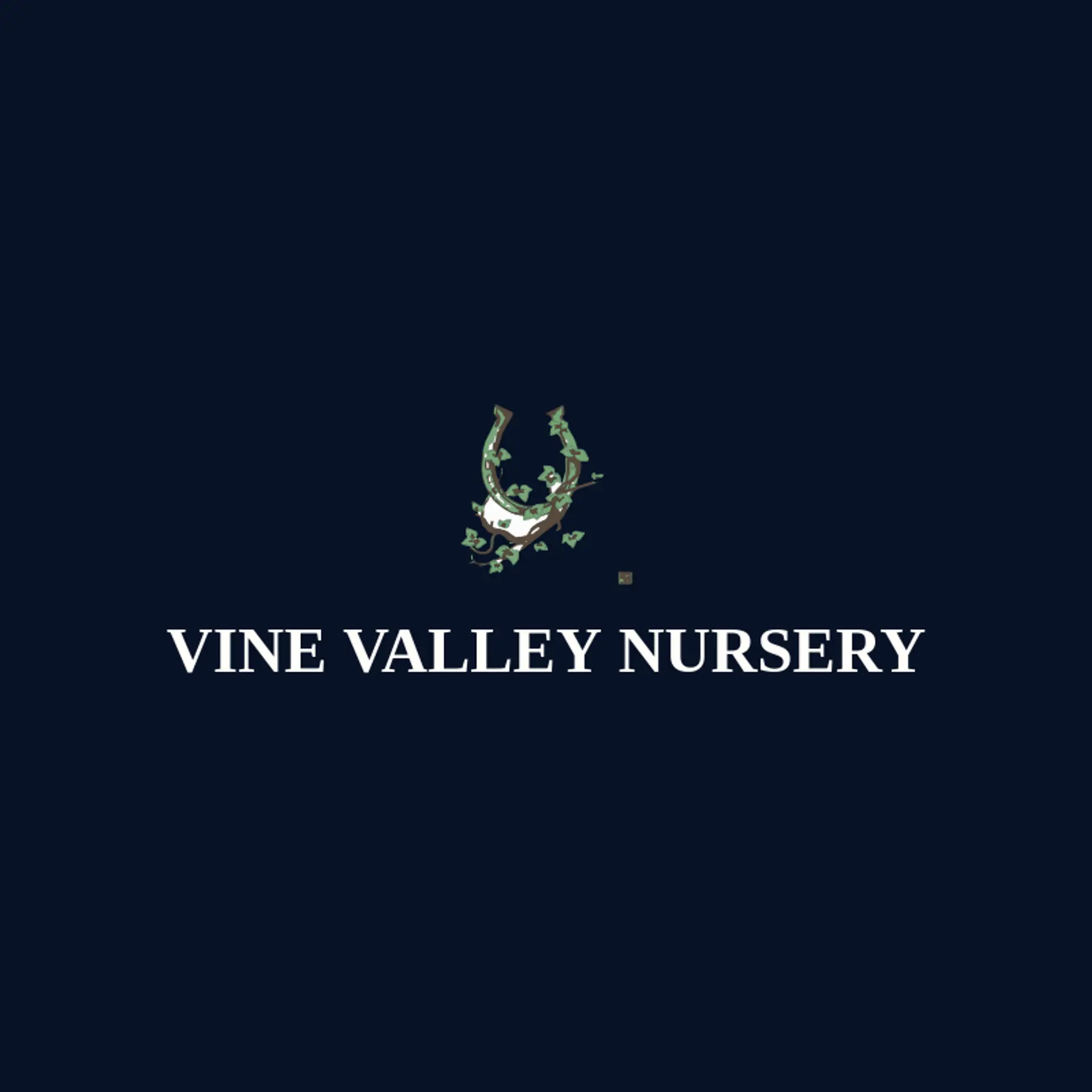 Vine Valley Nursery logo for vine