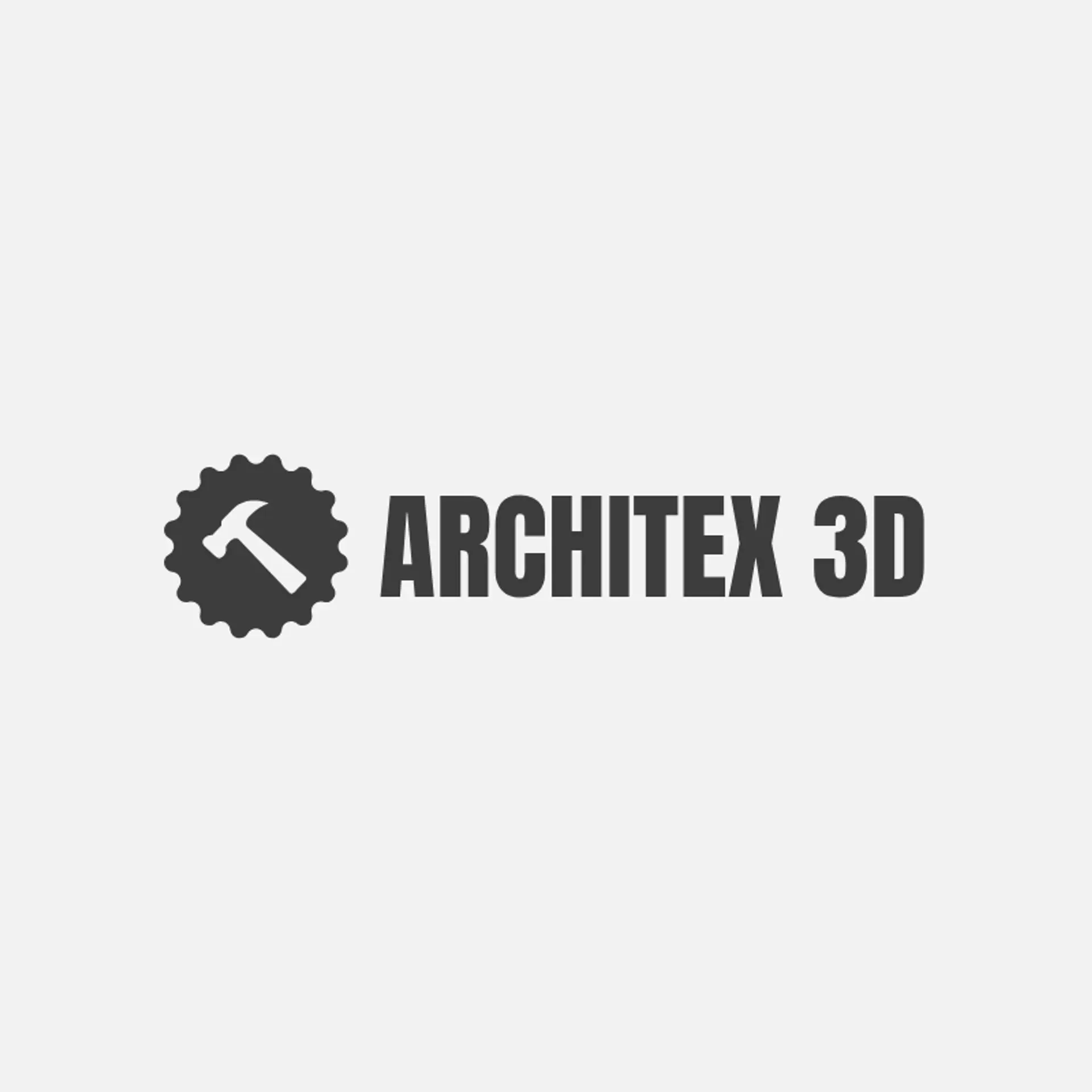 Architex 3D logo for construction 3d