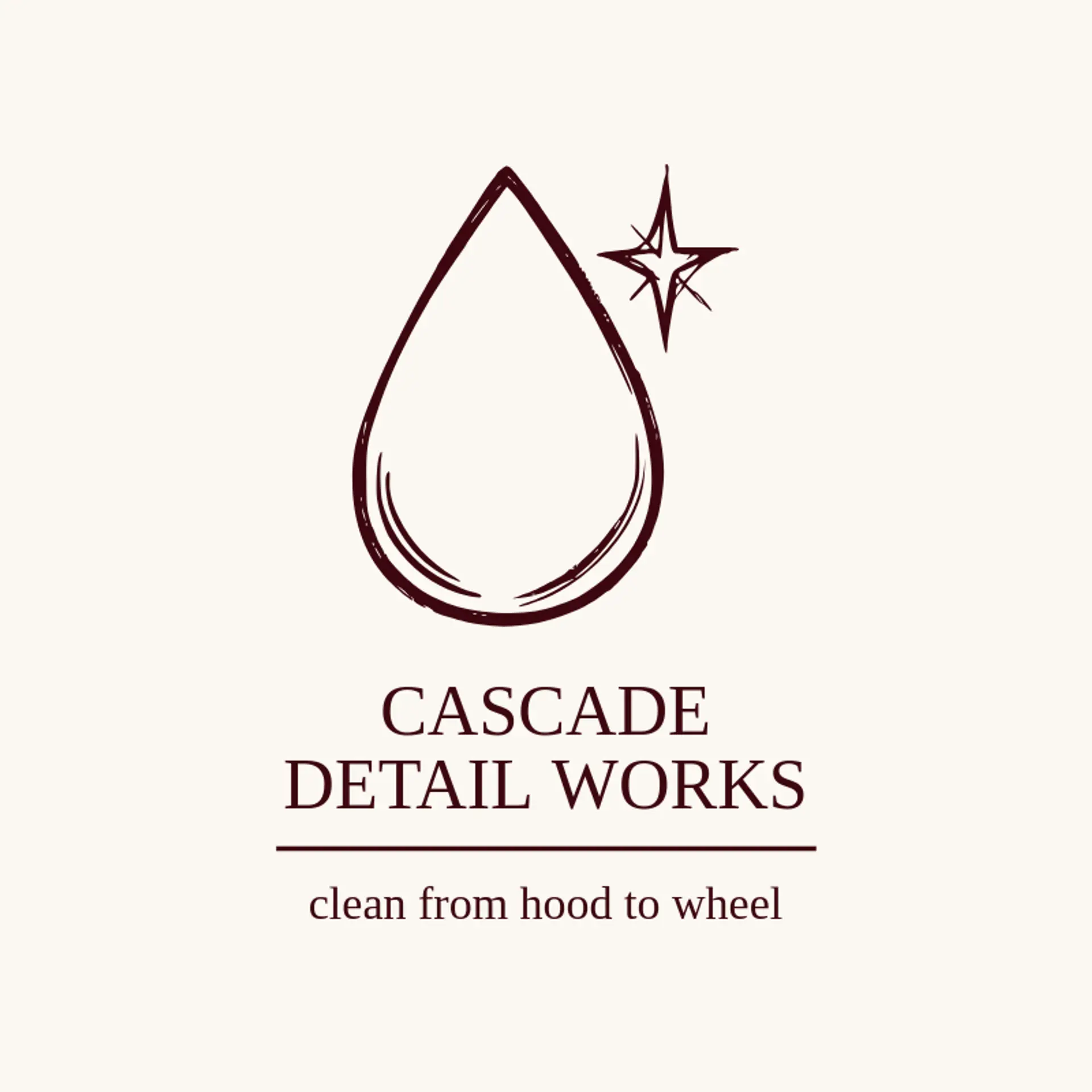 Cascade Detail Works logo for detail