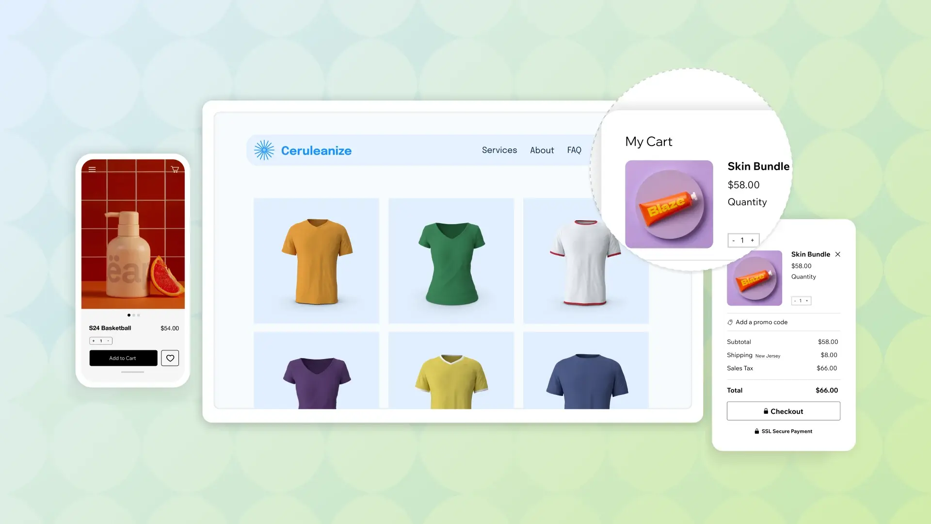 Built-in eCommerce tools