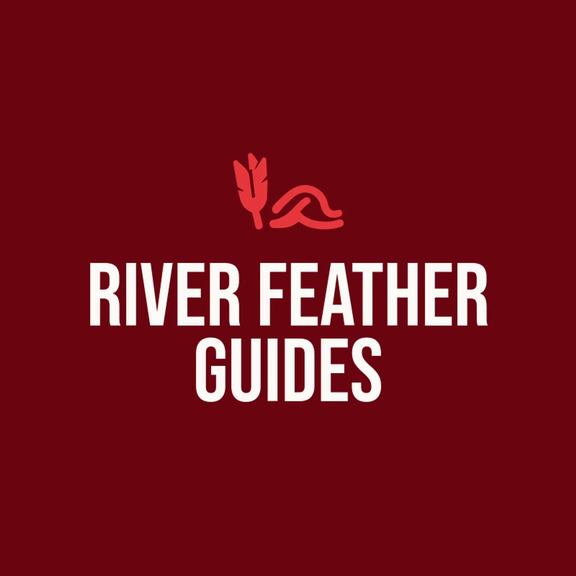 River Feather Guides logo for fishing