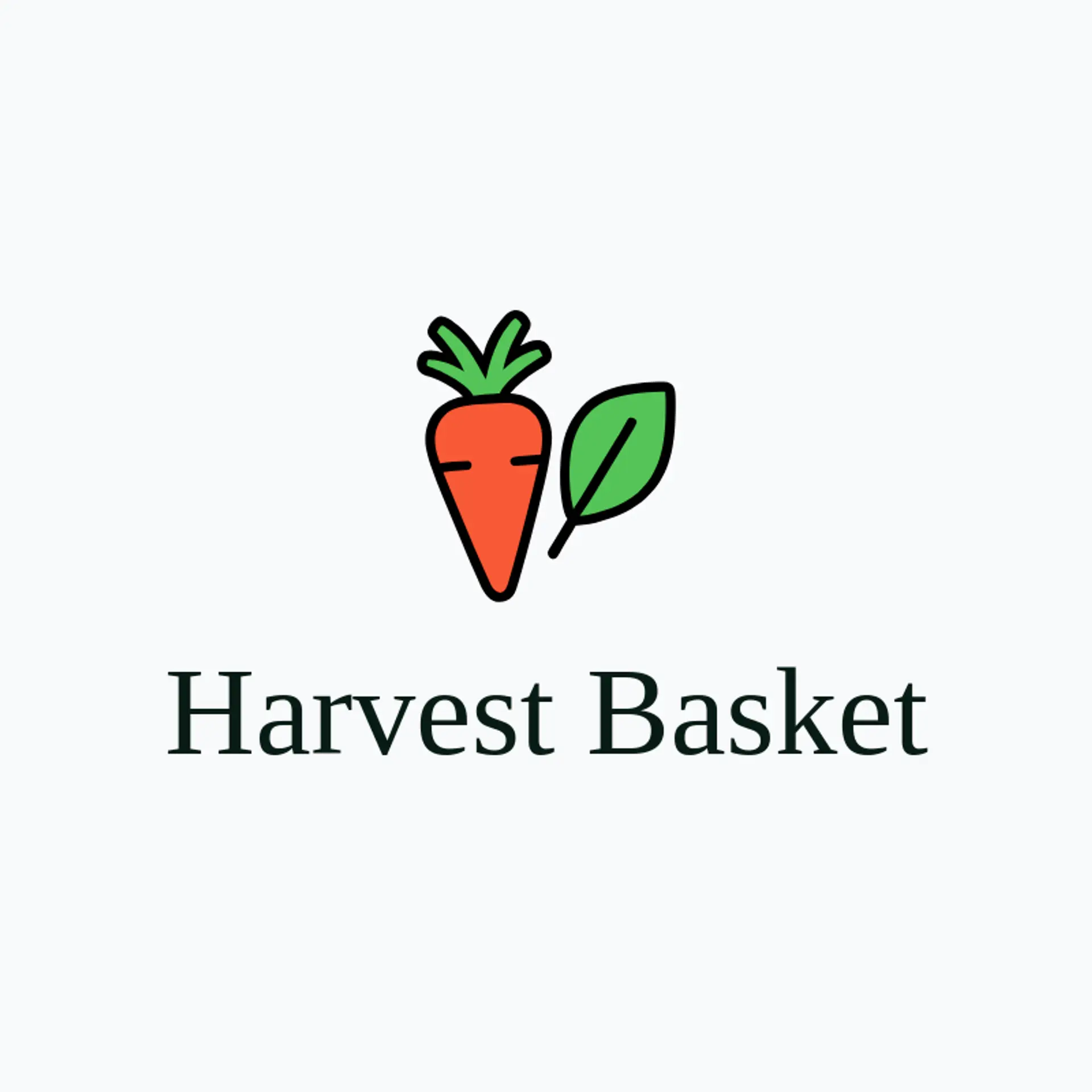 Harvest Basket logo for carrot