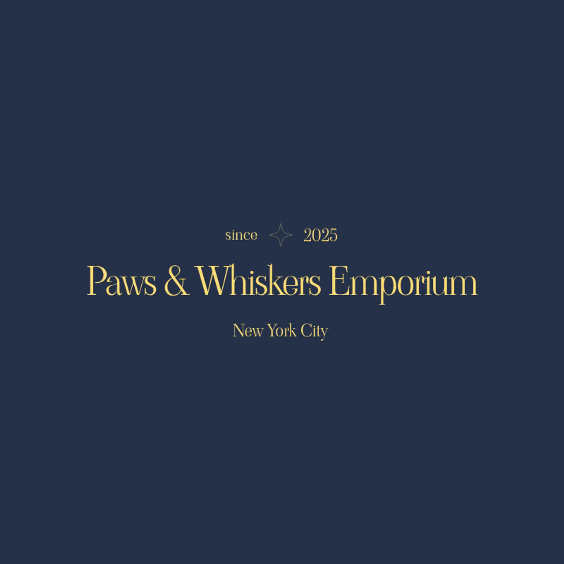 TailWags Emporium logo for pet store