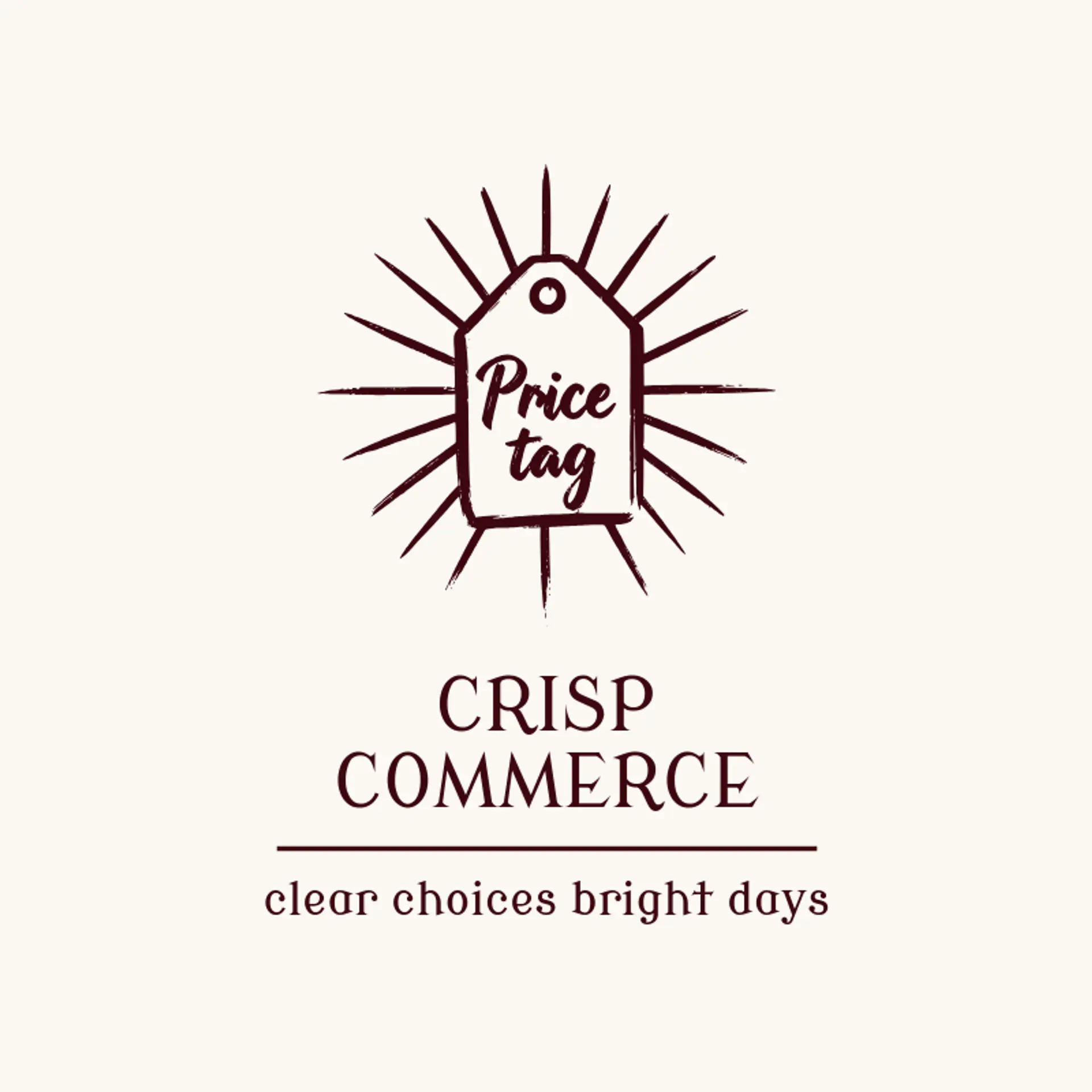 Crisp Commerce logo for shopping