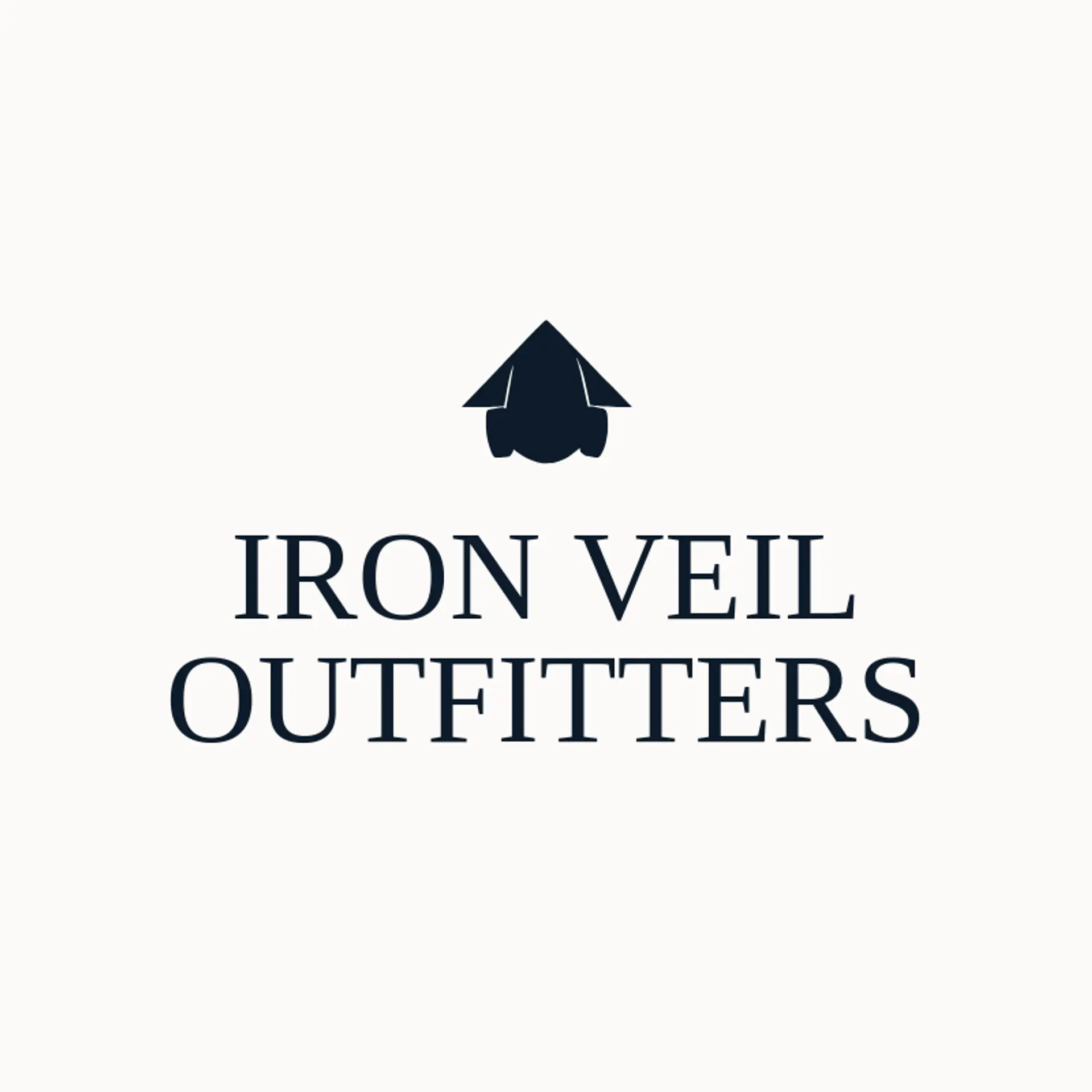 Iron Veil Outfitters logo for gas mask