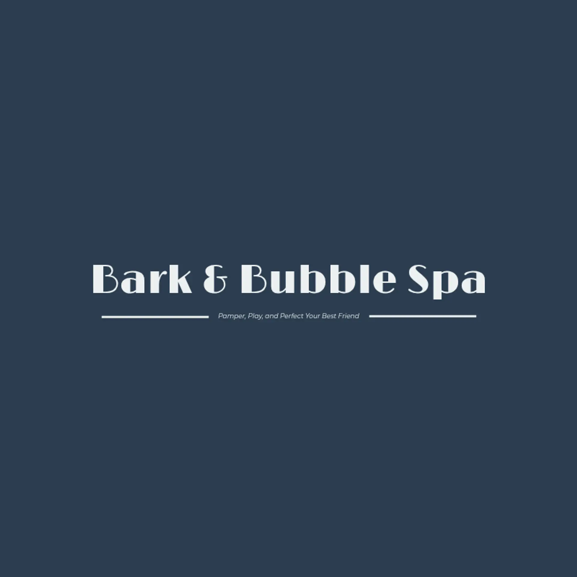 Muzzle & Massage logo for dog daycare training spa