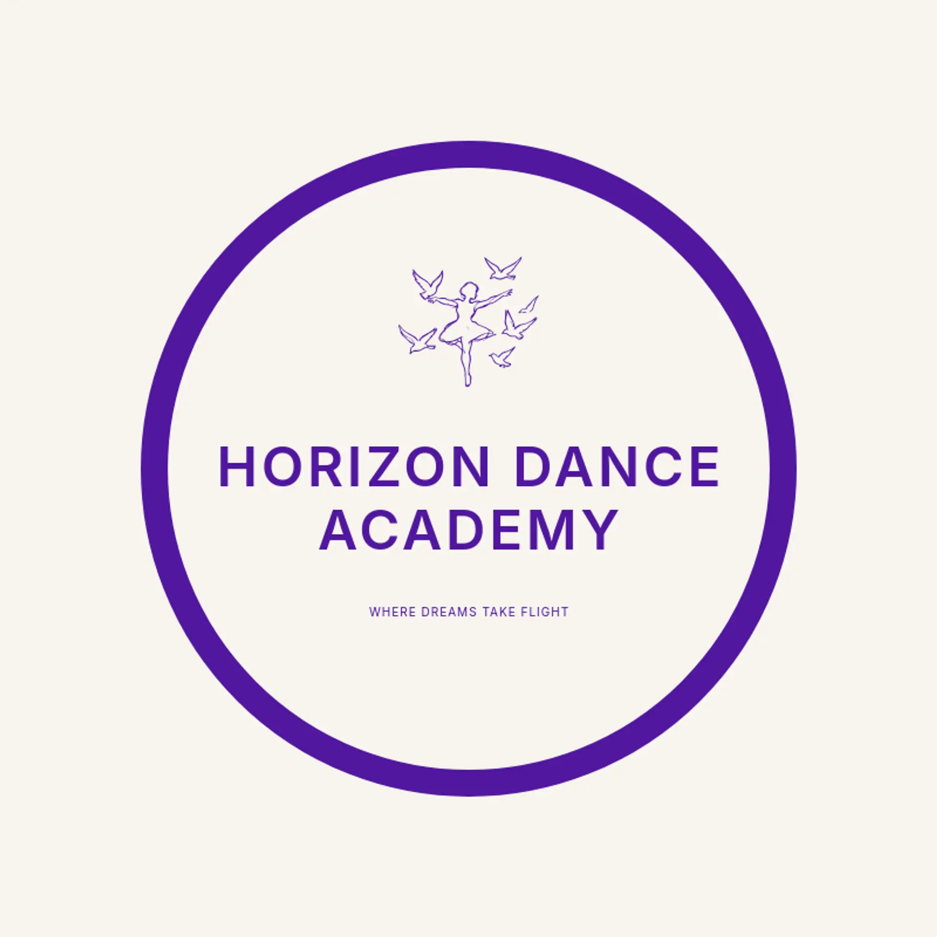 Horizon Dance Academy logo for dance