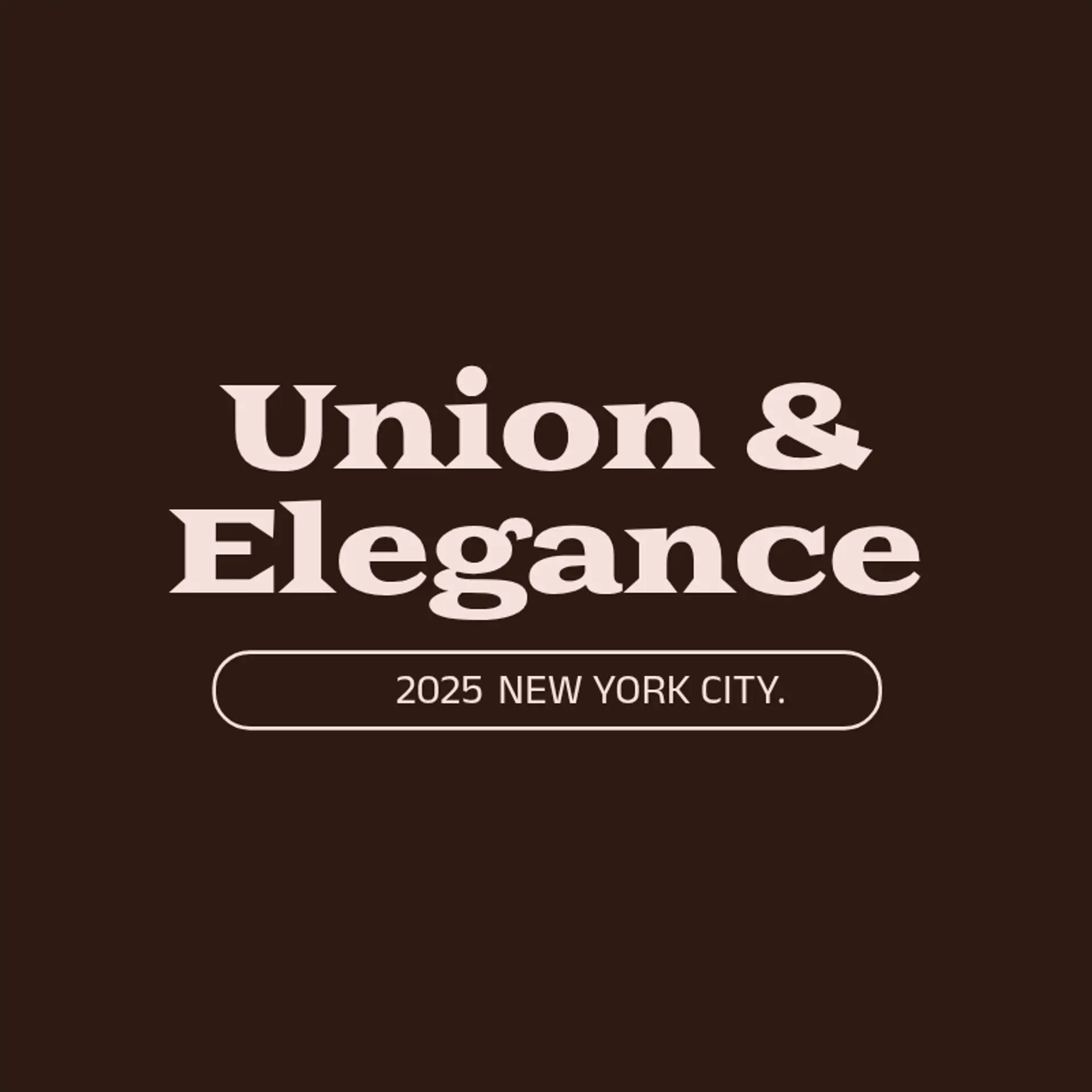 Union & Elegance logo for best wedding