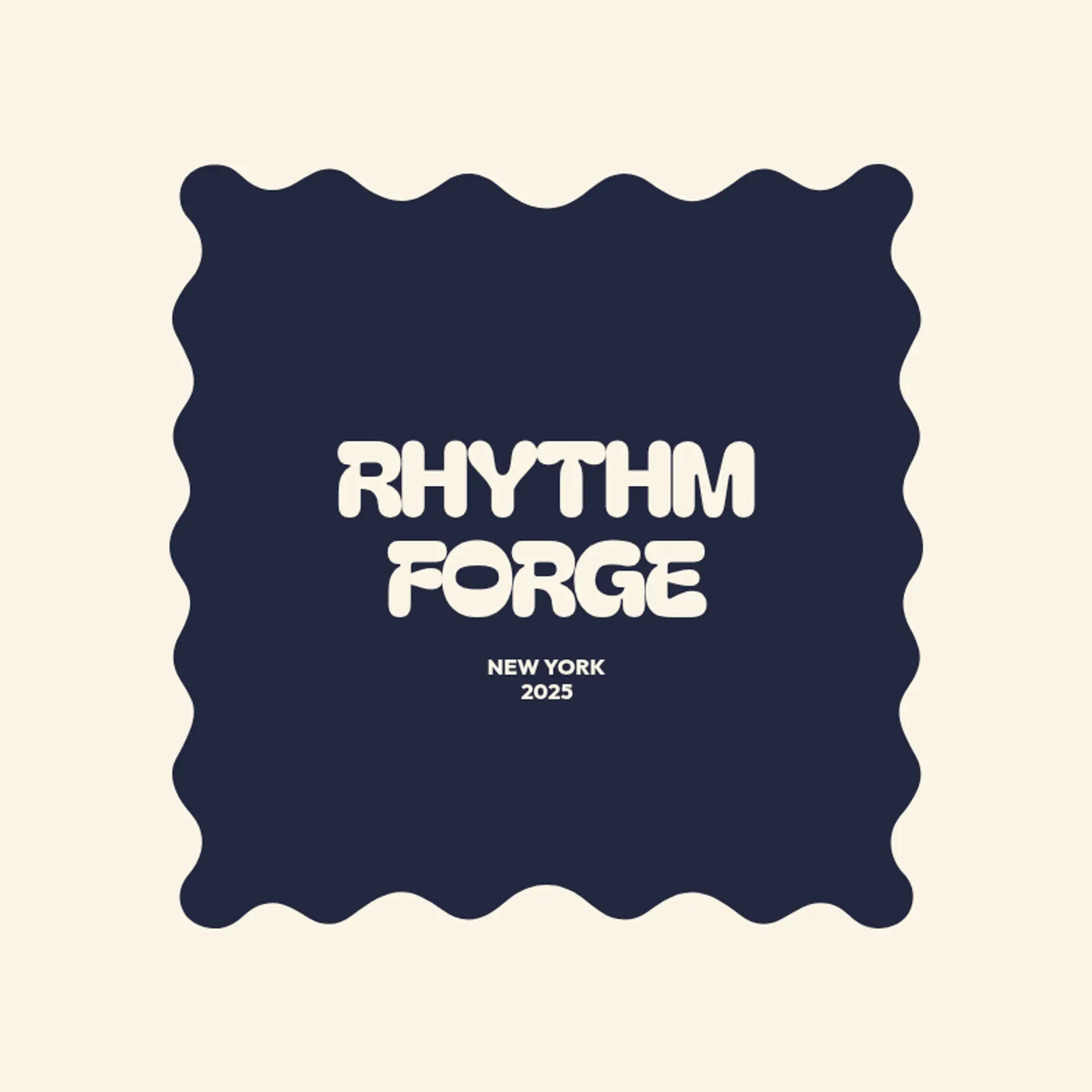 Groove Fusion logo for music band