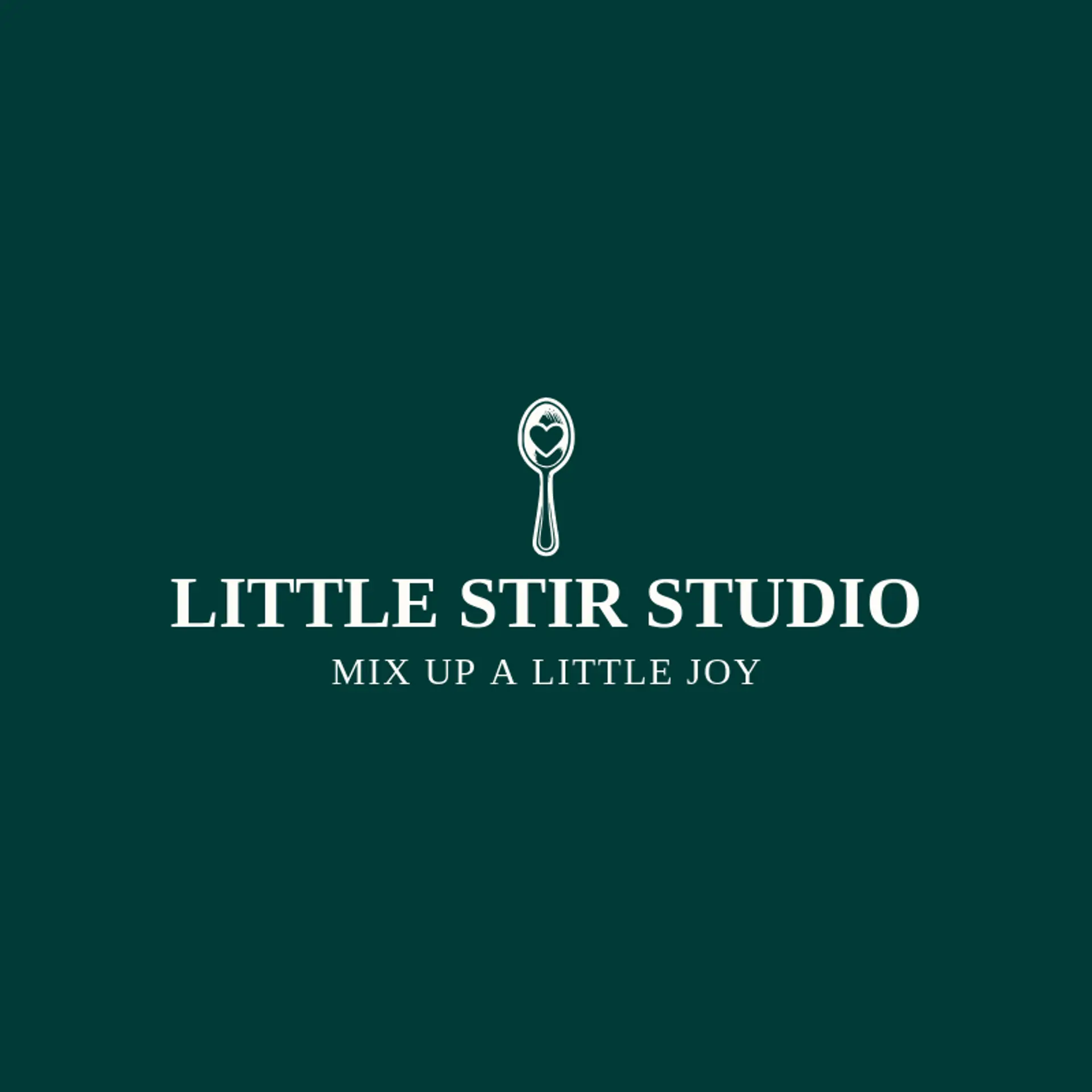 Little Stir Studio logo for spoon