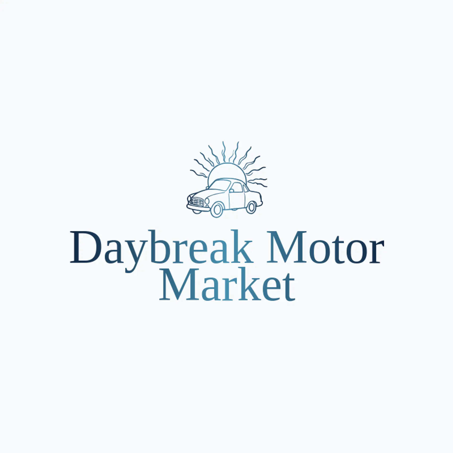 Daybreak Motor Market logo for car dealer