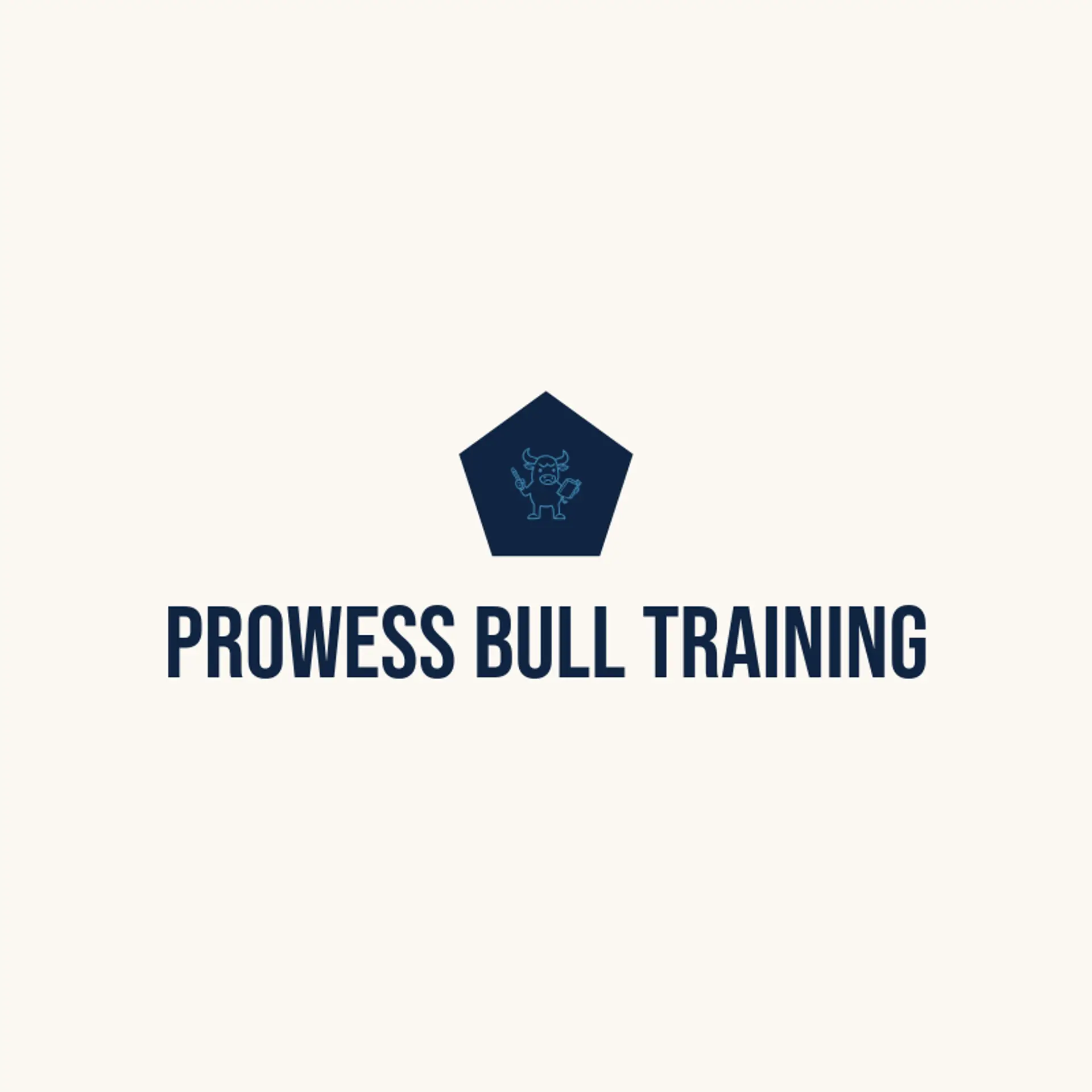 Prowess Bull Training logo for bull