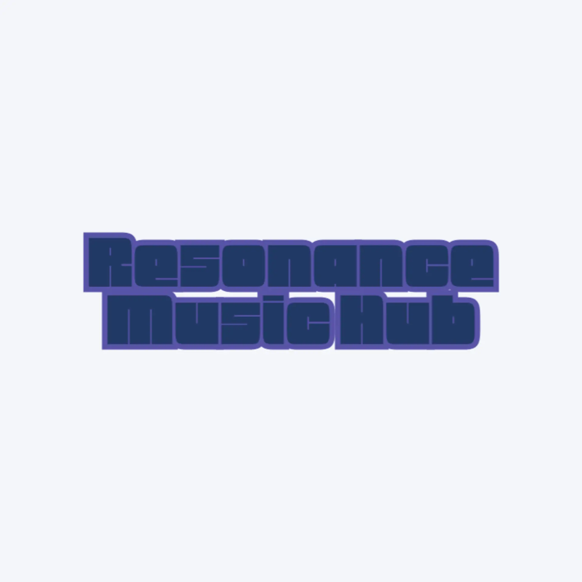 Resonance Music Hub logo for music store