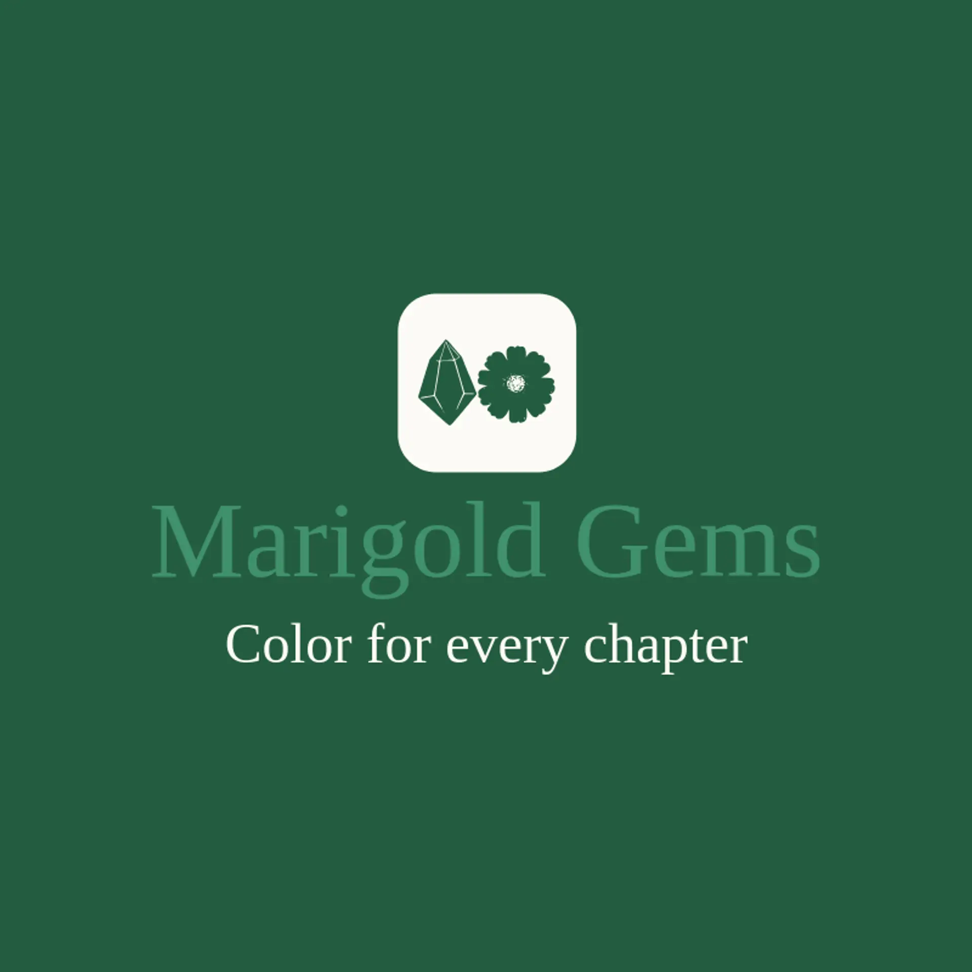 Marigold Gems logo for jewel