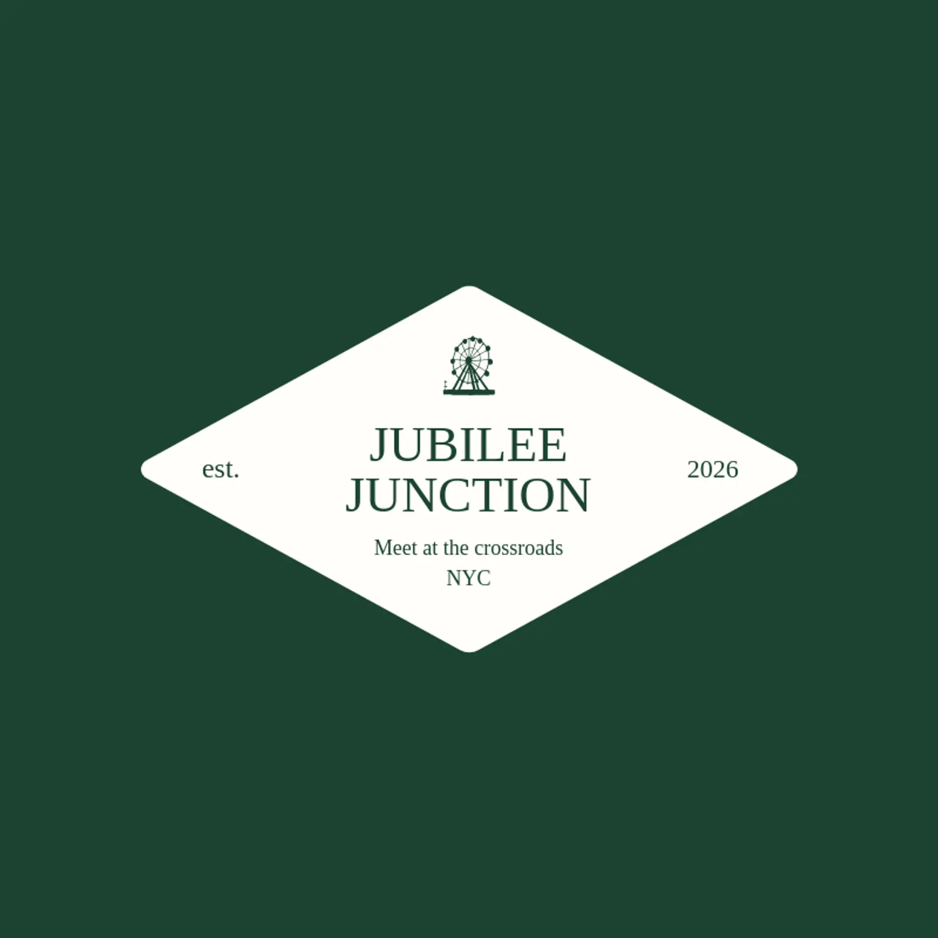 Jubilee Junction logo for carnival