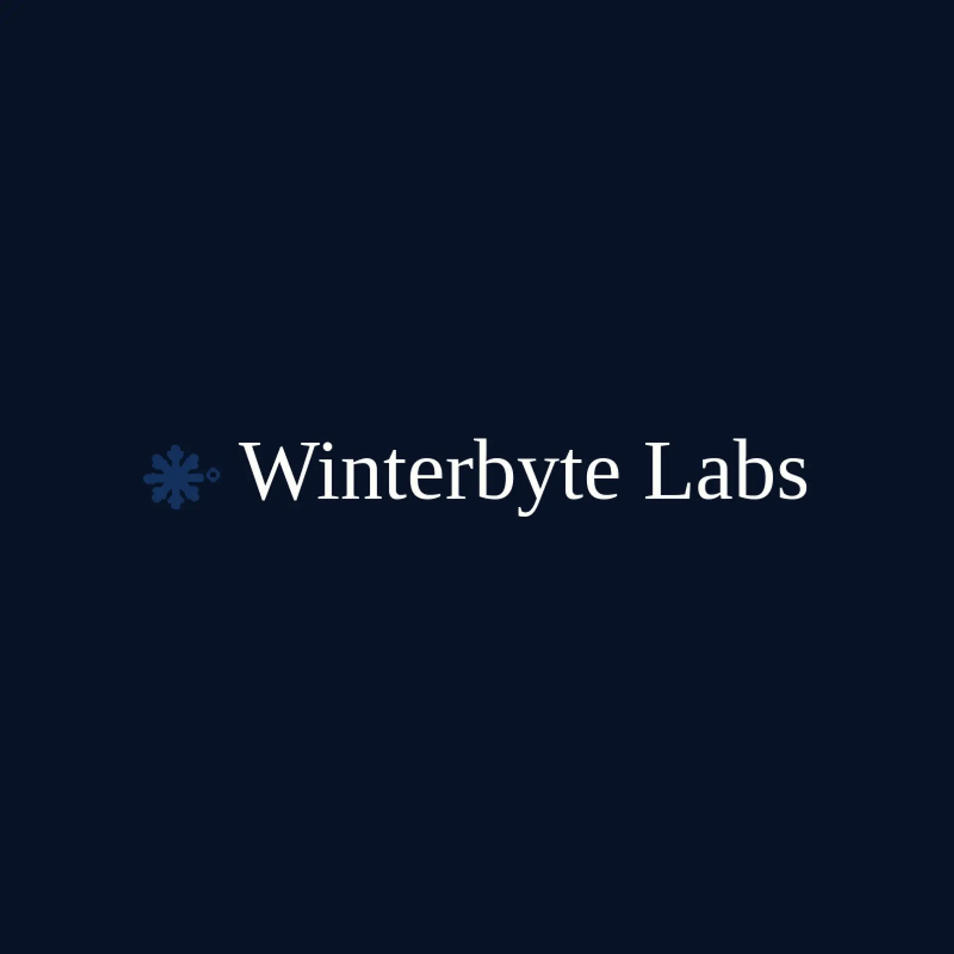Winterbyte Labs logo for snowflake