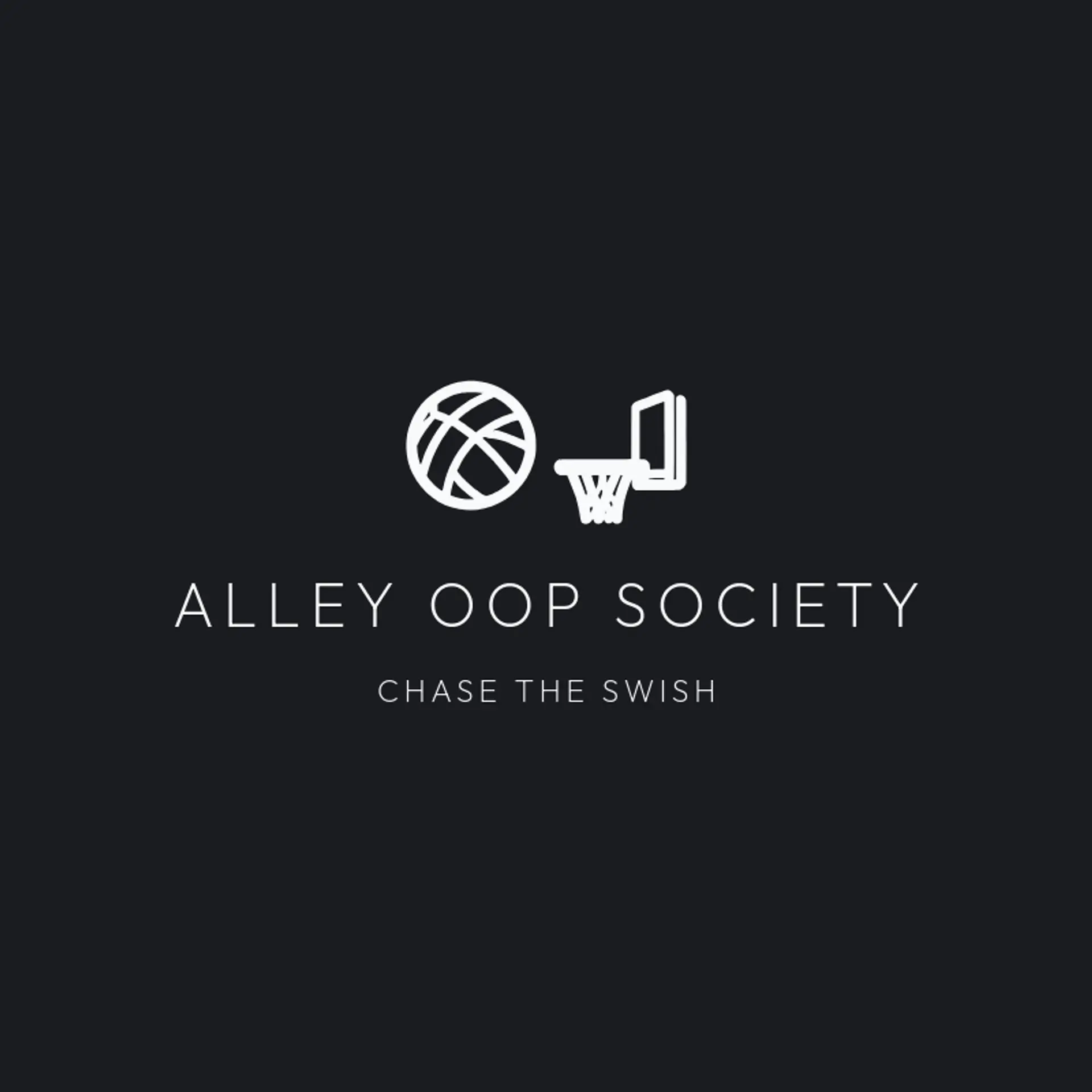 Alley Oop Society logo for basketball