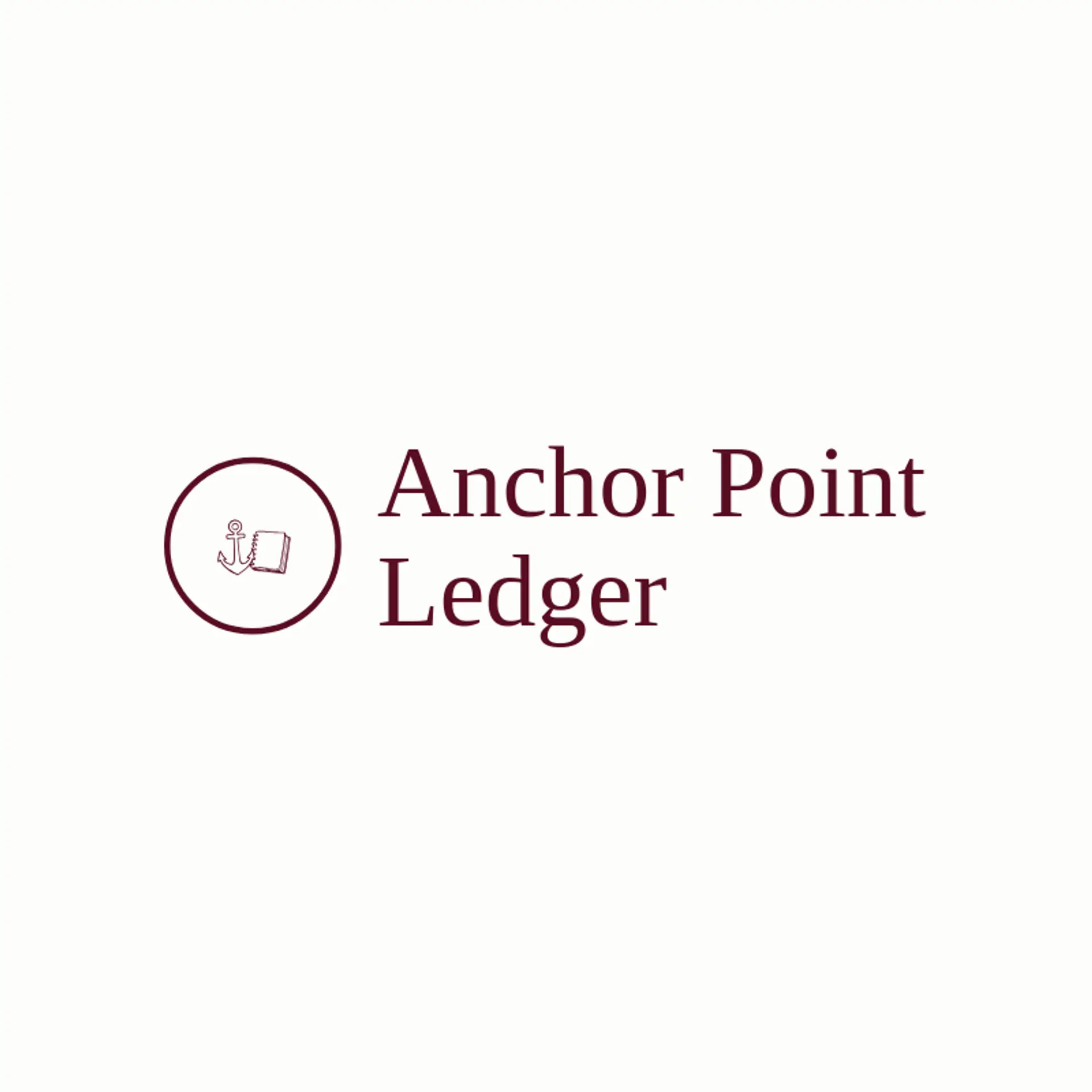Anchor Point Ledger logo for bookkeeping
