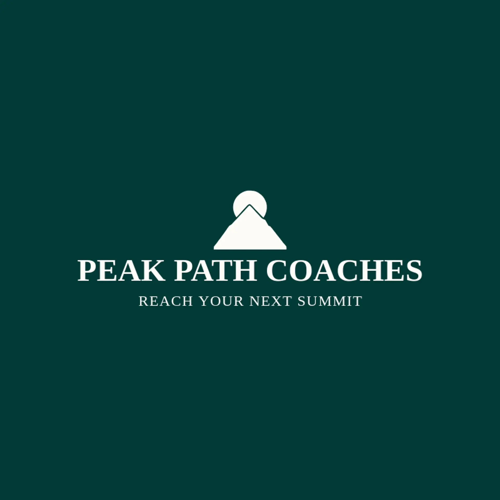 Peak Path Coaches logo for coach