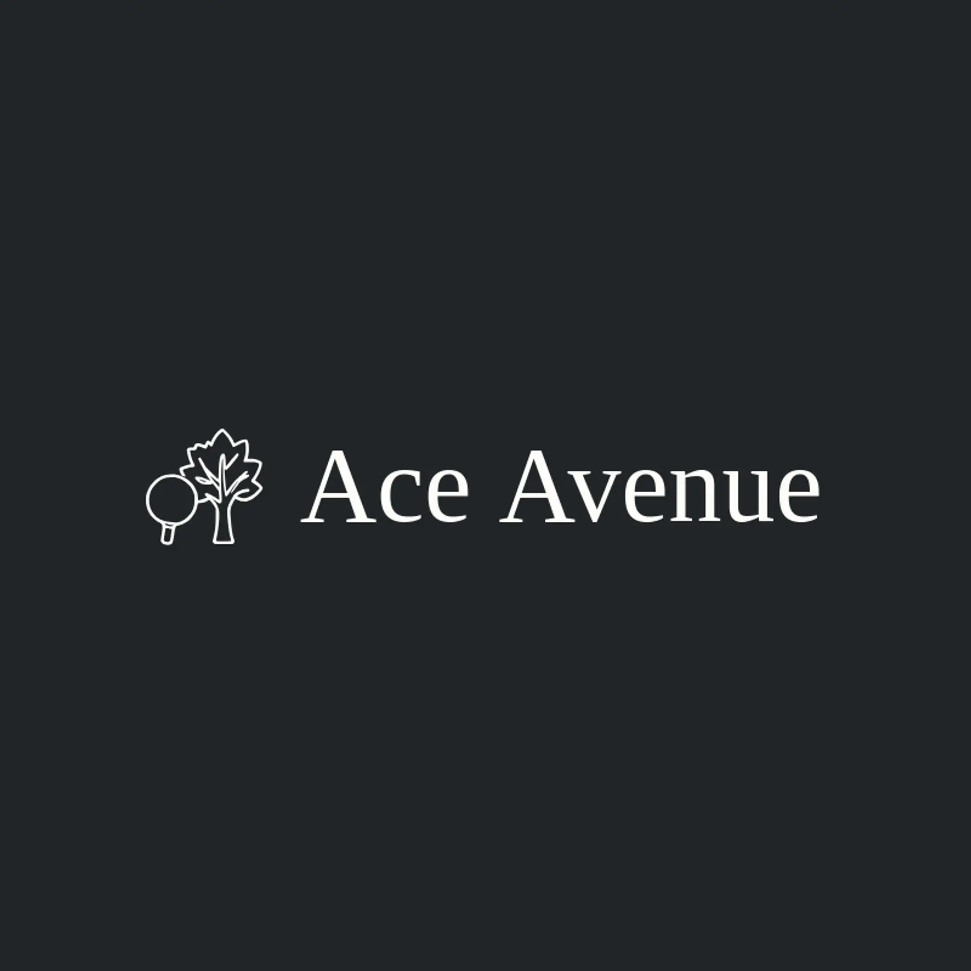 Ace Avenue logo for ping pong