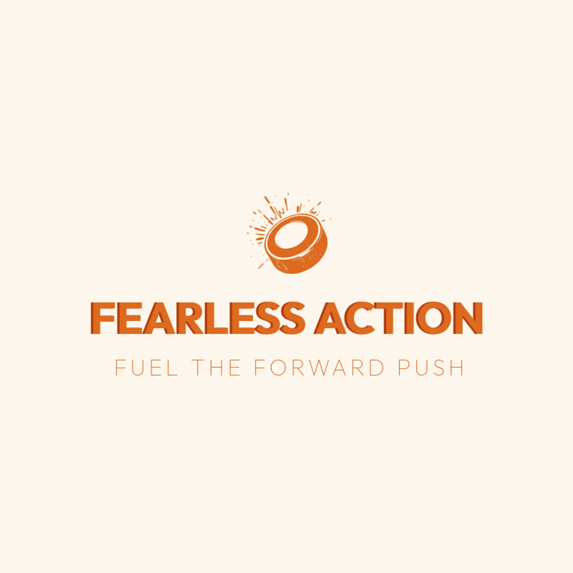 Fearless Action logo for action