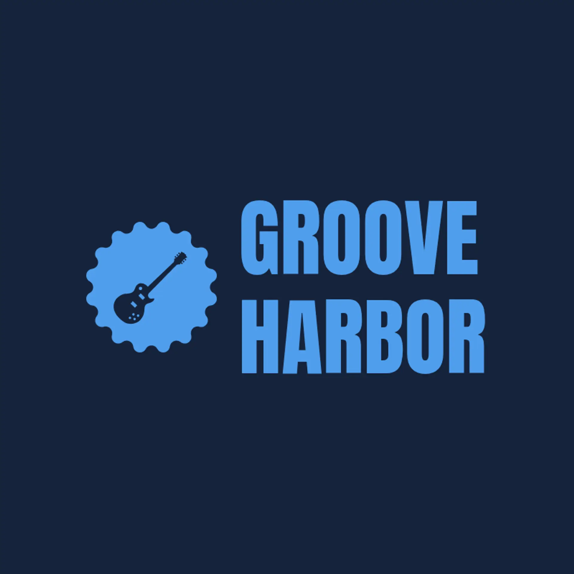 Harmony Haven logo for music store