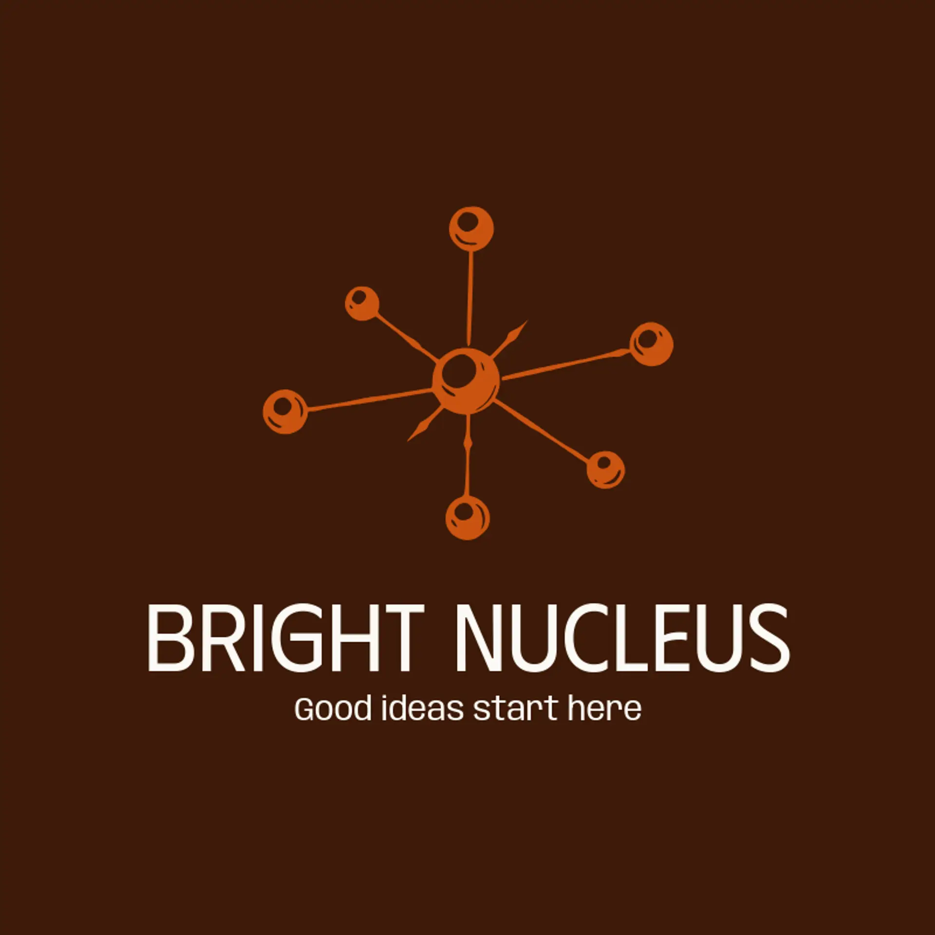 Bright Nucleus logo for atomic