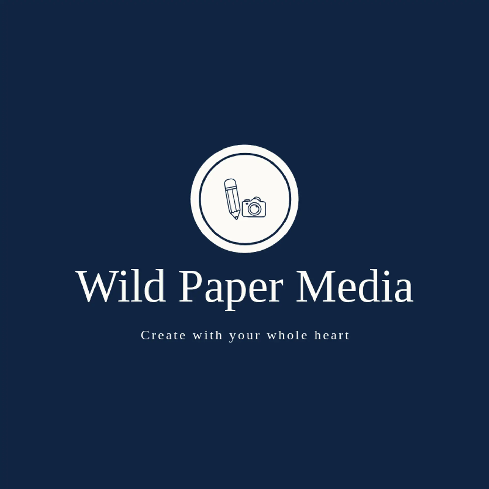 Wild Paper Media logo for content creator