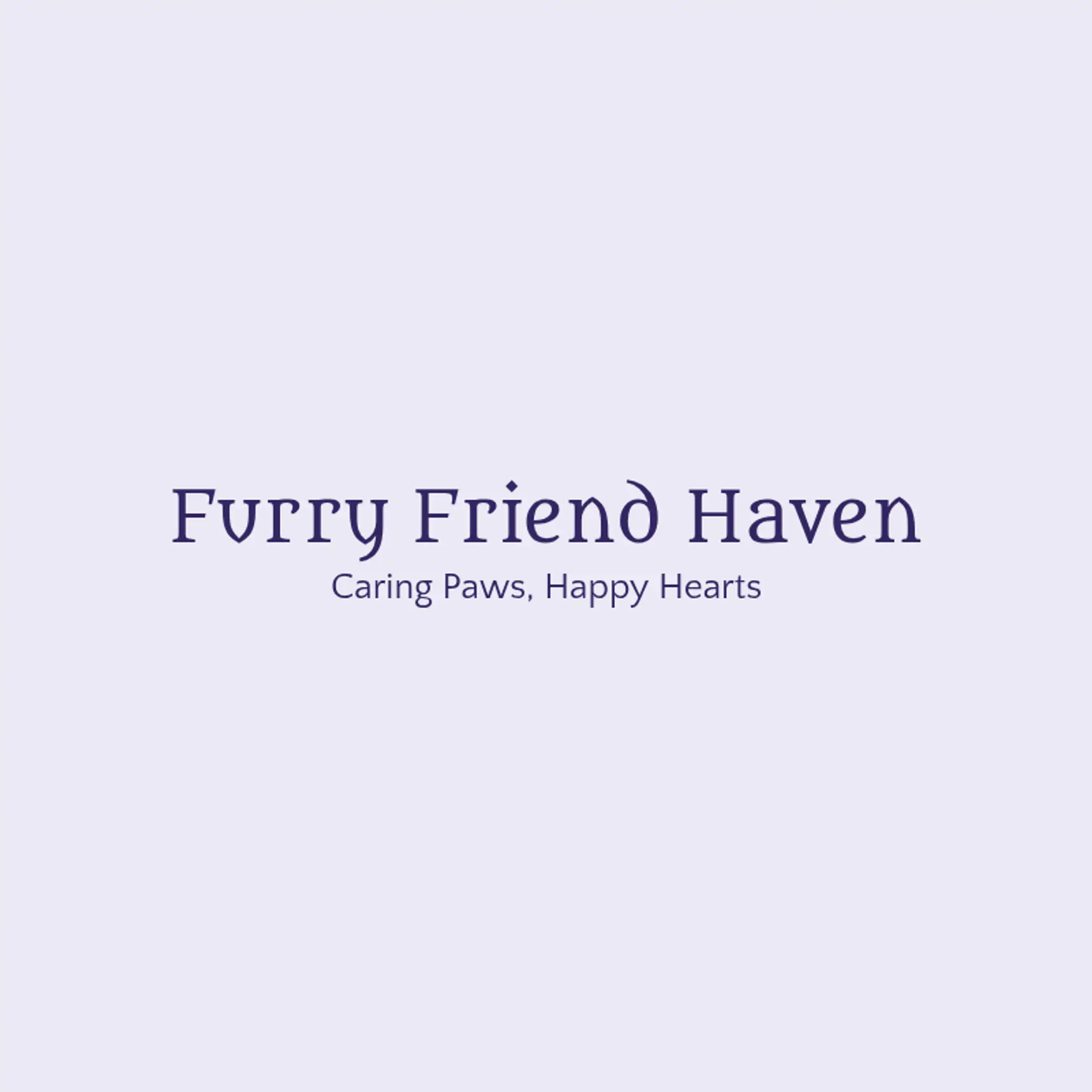 Furry Friend Haven logo for pet