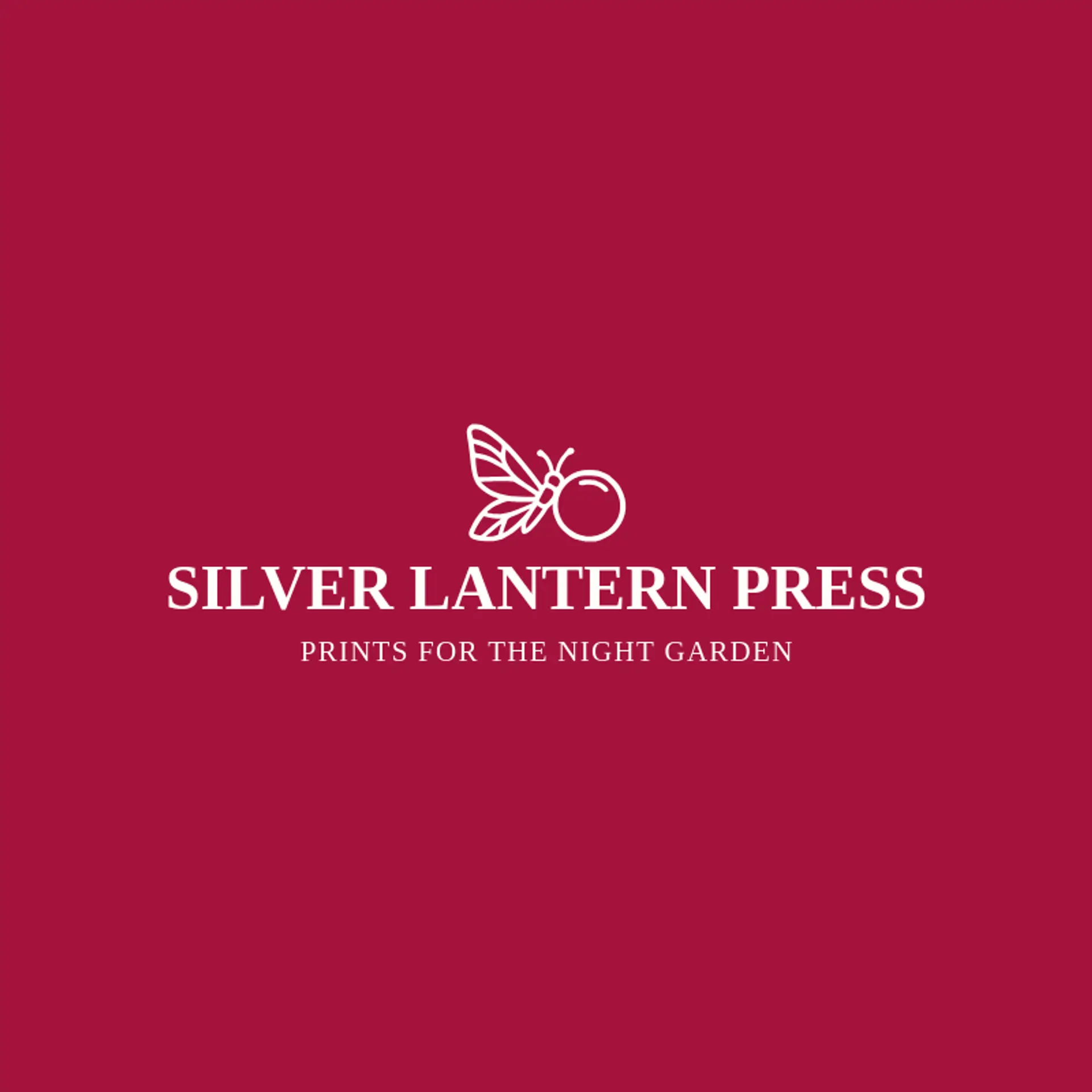 Silver Lantern Press logo for moth