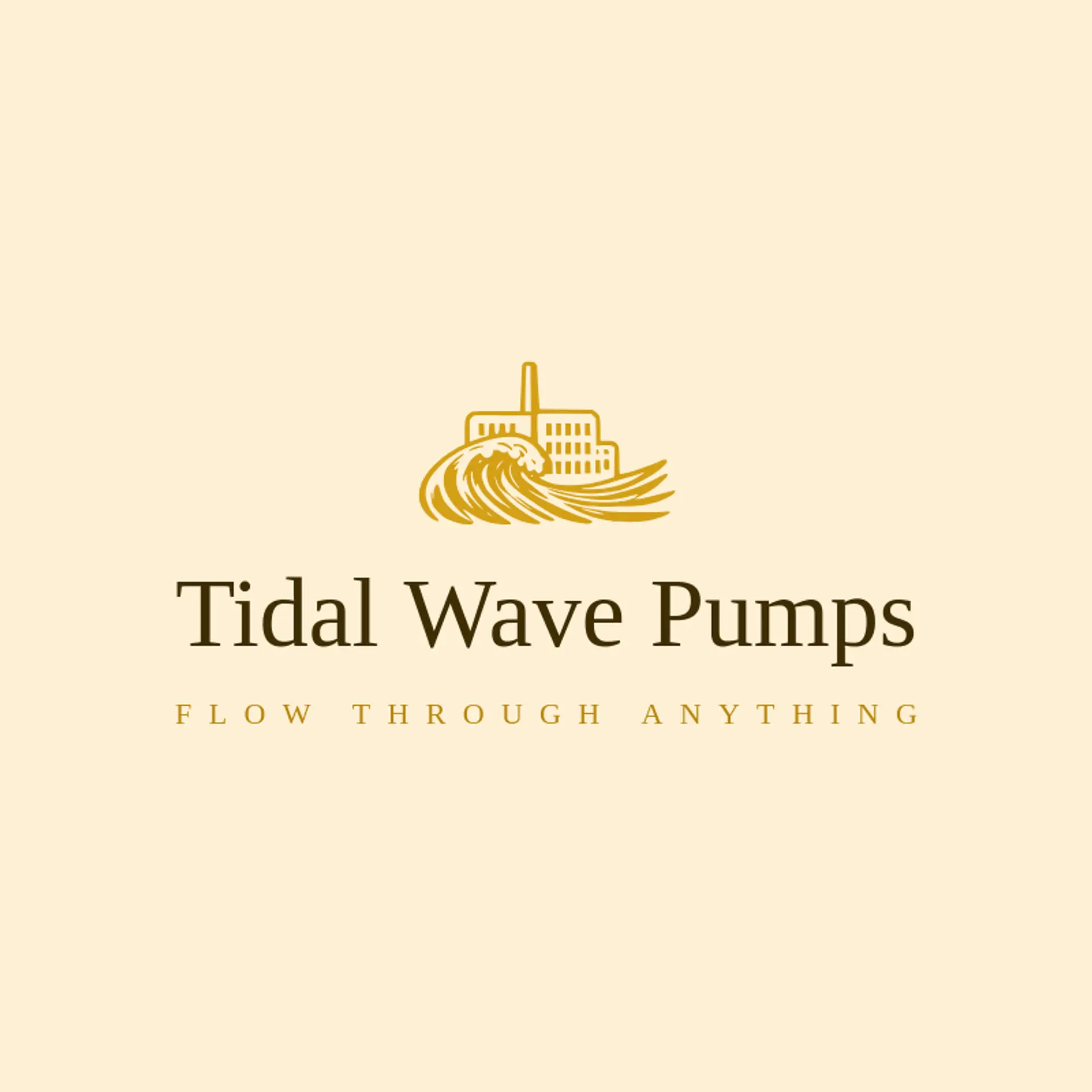 Tidal Wave Pumps logo for factory