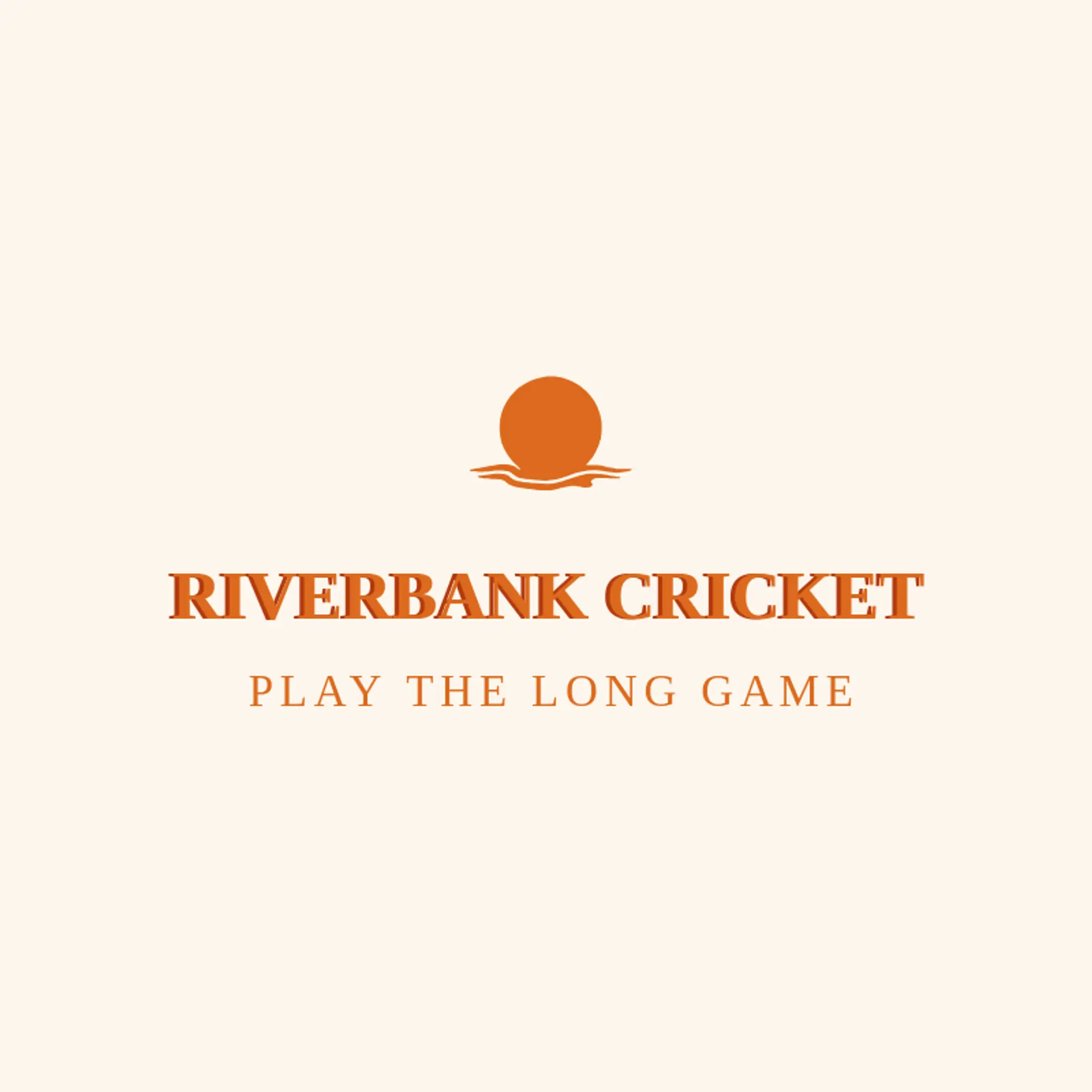Riverbank Cricket logo for cricket team